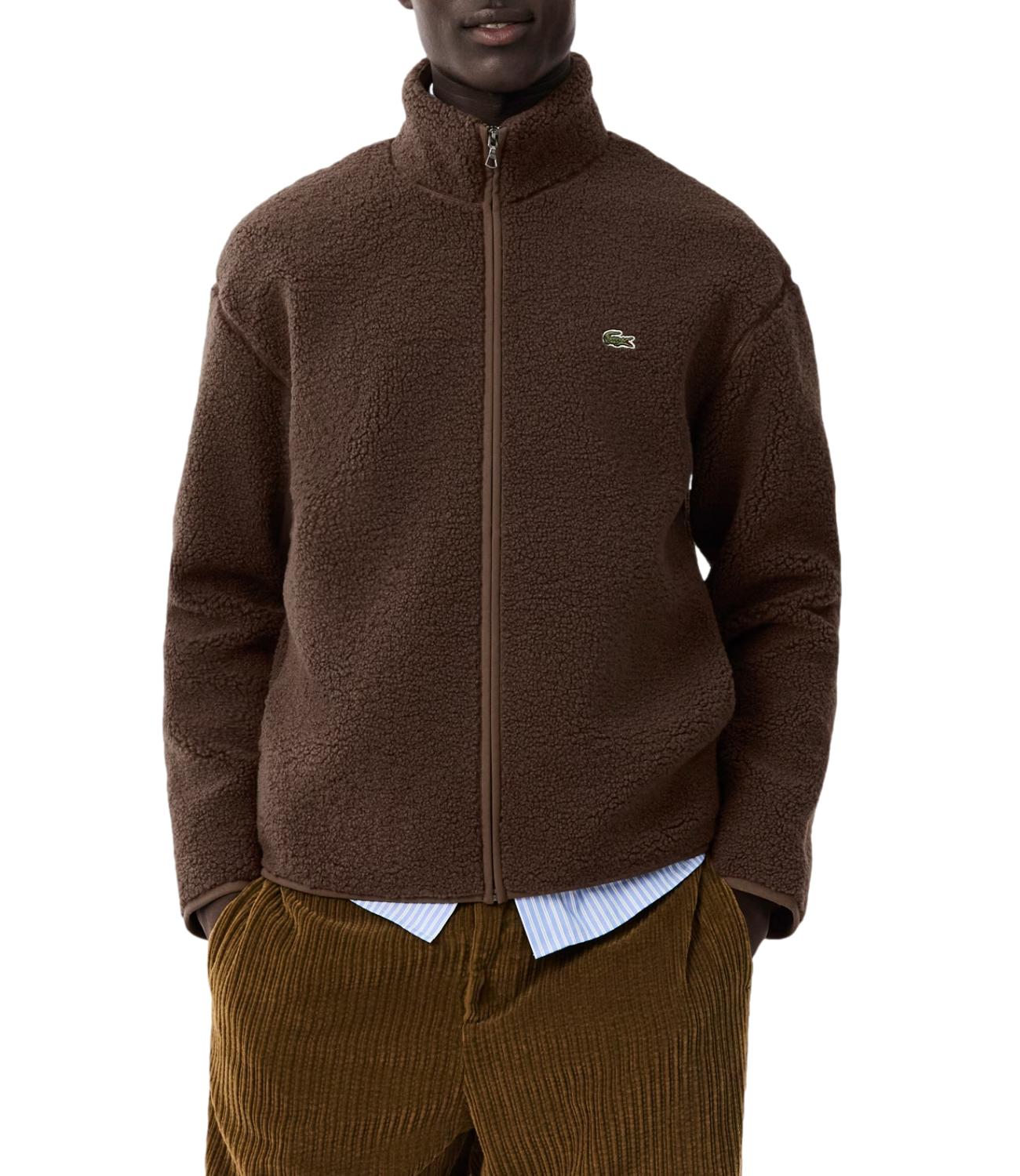 Lacoste Blusone da Uomo - Marrone - Bh8672