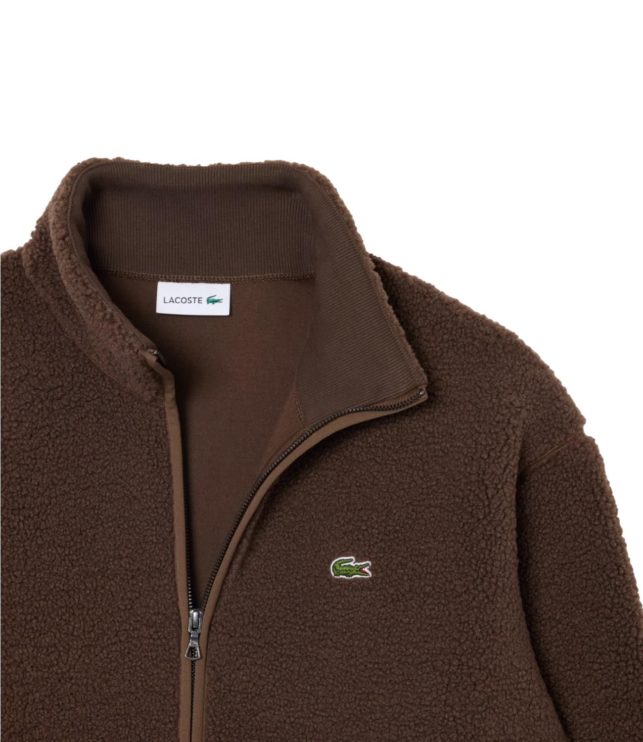 Lacoste Blusone da Uomo - Marrone - Bh8672