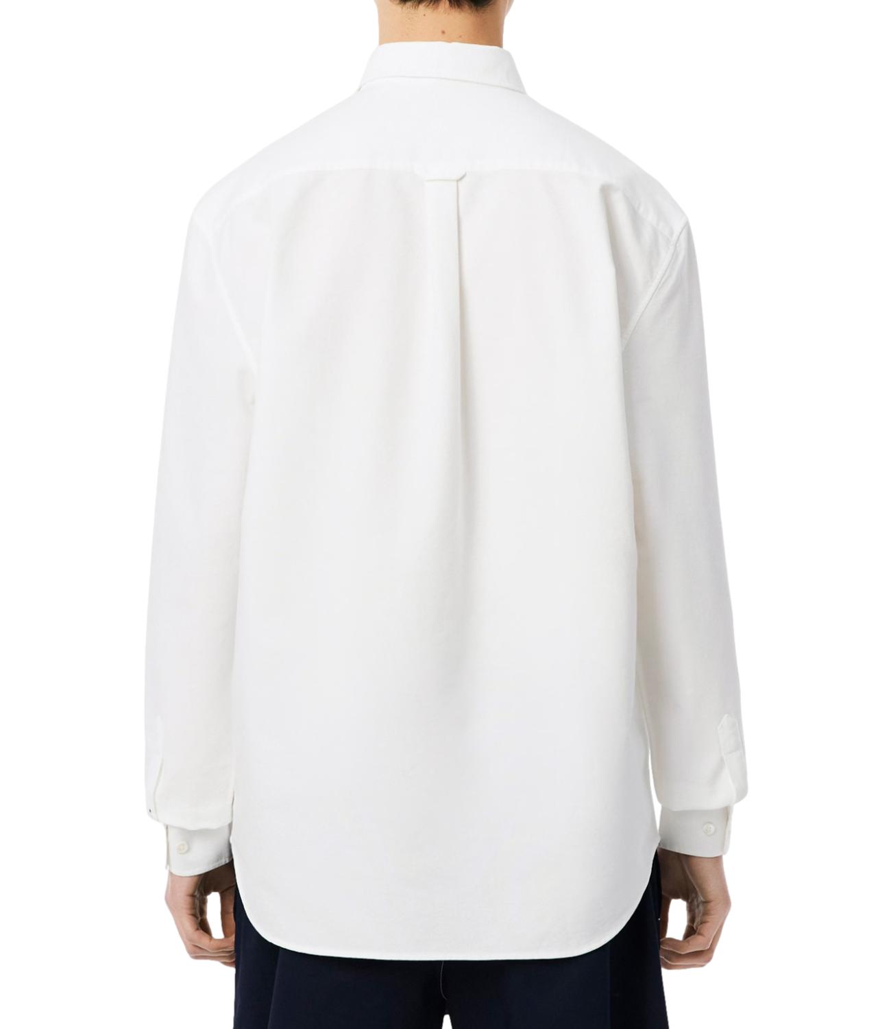 Lacoste Camicia da Uomo - Bianco - Ch8800