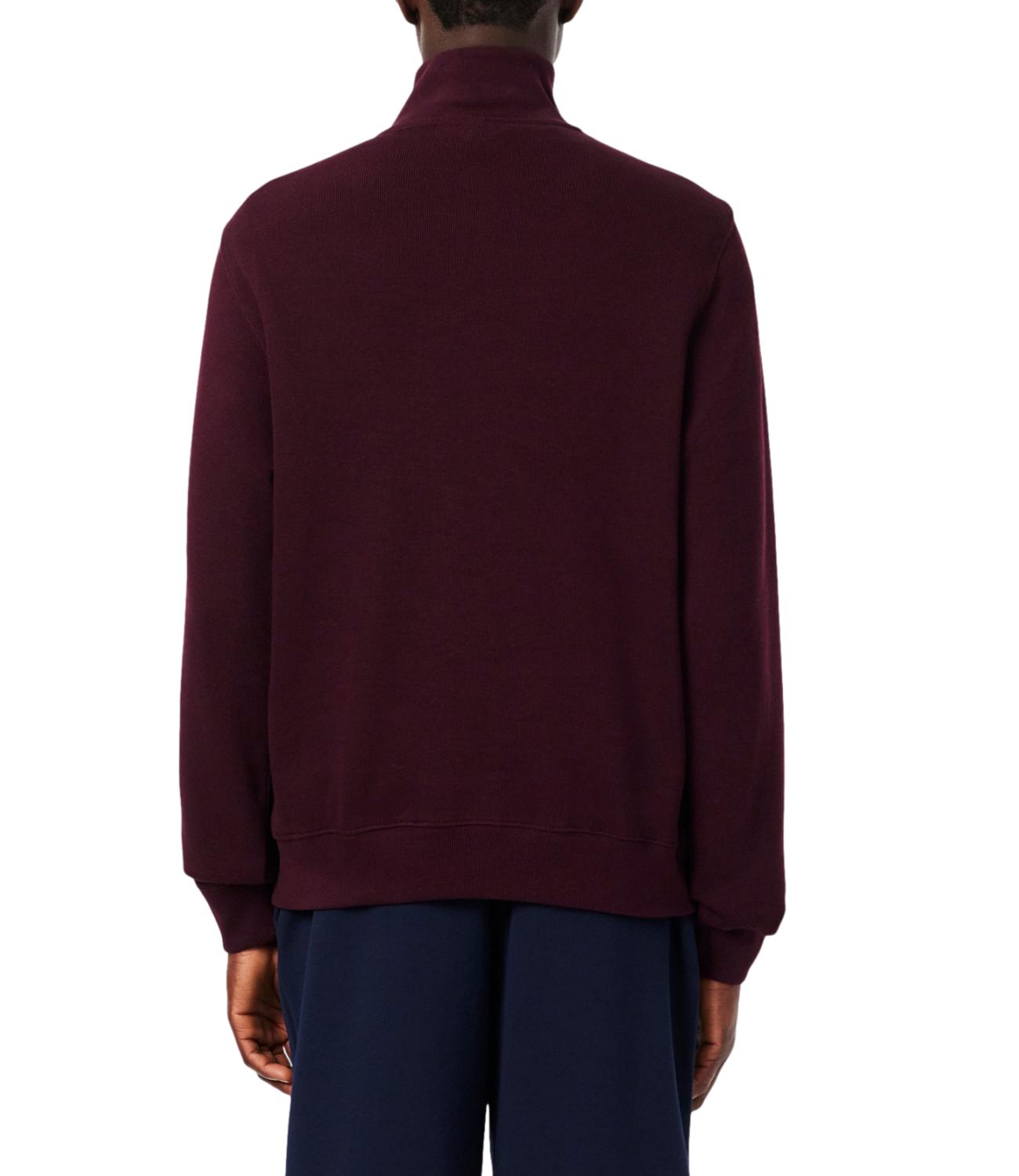 Lacoste Felpa da Uomo - Burgundy - Sh1927
