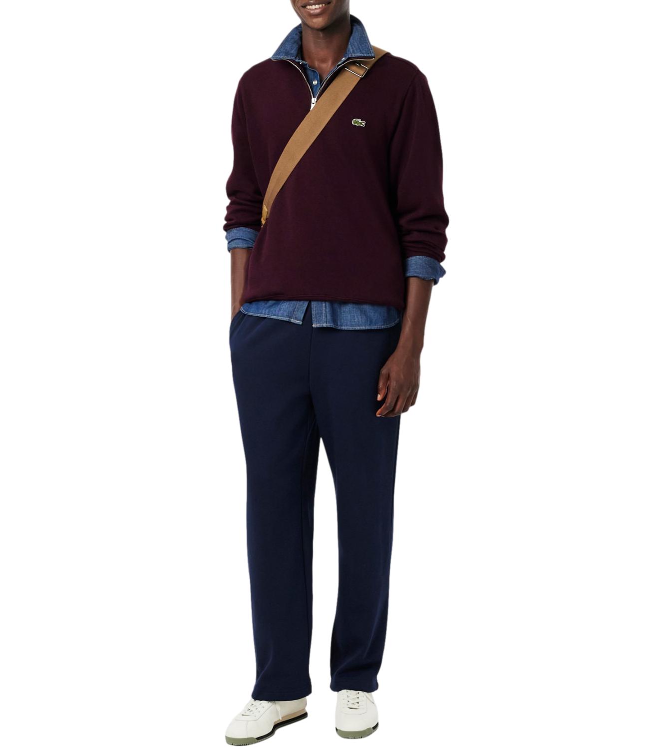 Lacoste Felpa da Uomo - Burgundy - Sh1927