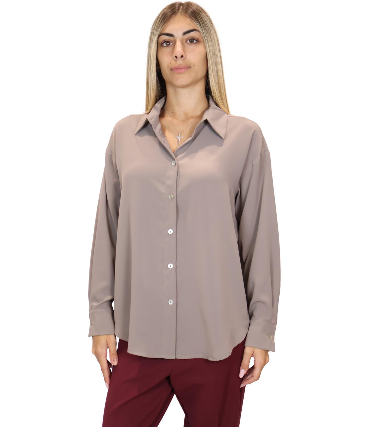Le Streghe Camicia da Donna - Antracite - A26ad118