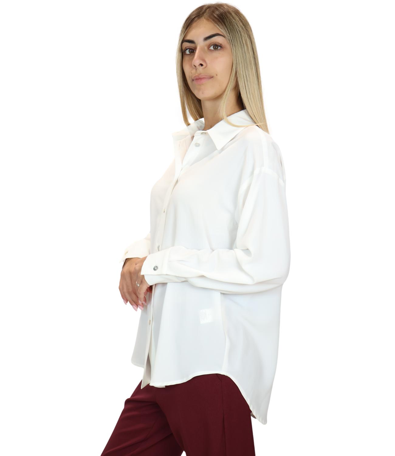 Le Streghe Camicia da Donna - Panna - A26ad118