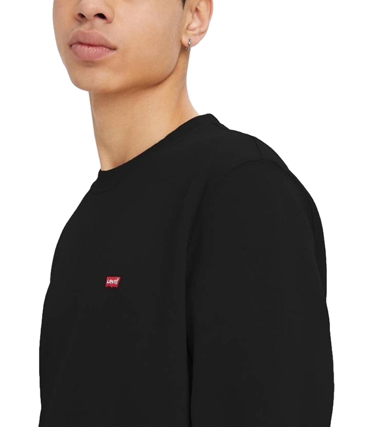 Levi's Felpa girocollo da Uomo - Nero - 35909