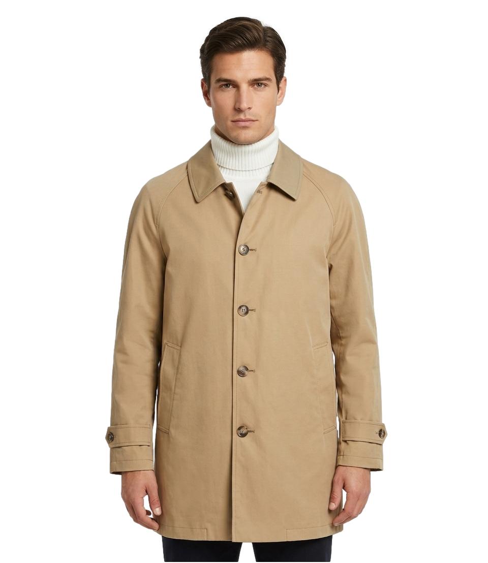 L'impermeabile Impermeabile/Trench da Uomo - Beige - Dean Vks
