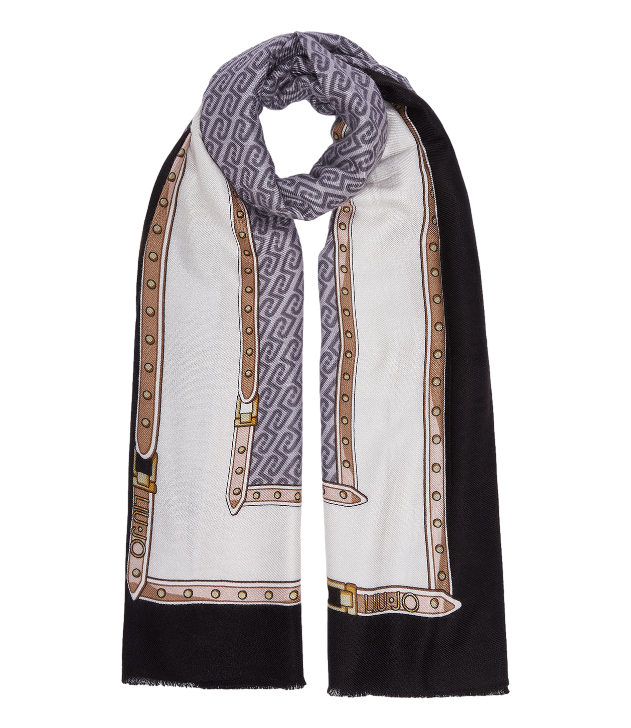 Liu jo Sciarpa/Foulard da Donna - Nero - 2f6066t2738