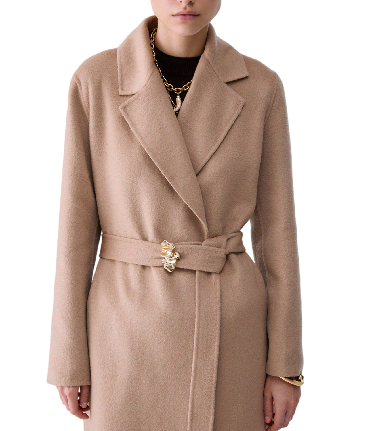 Liu jo Cappotto da Donna - Beige Gold - Cf6014t677a