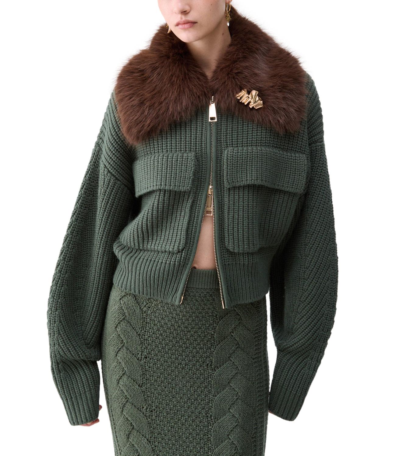 Liu jo Cappotto da Donna - Dark Green - Cf6038ma22s
