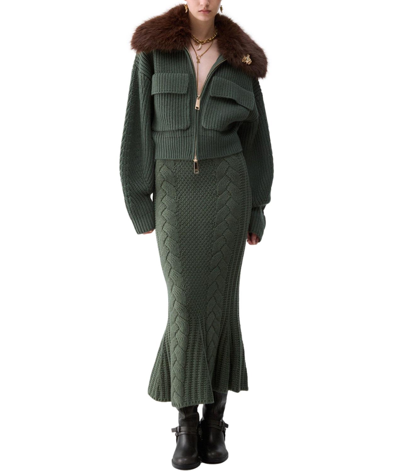 Liu jo Cappotto da Donna - Dark Green - Cf6038ma22s