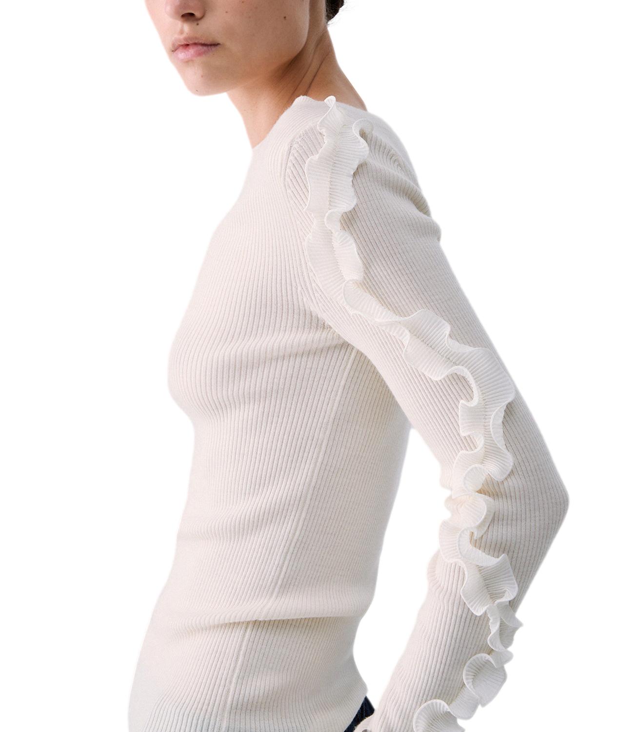 Liu jo Maglia da Donna - Bianco Lana - Cf6042ma82o