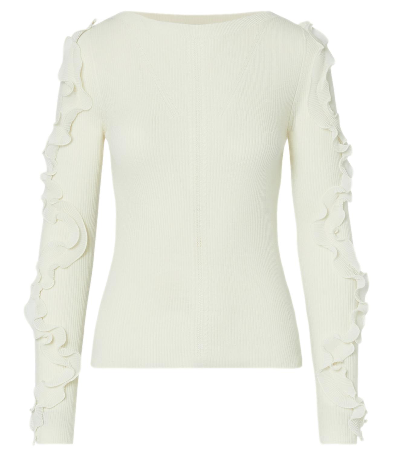 Liu jo Maglia da Donna - Bianco Lana - Cf6042ma82o