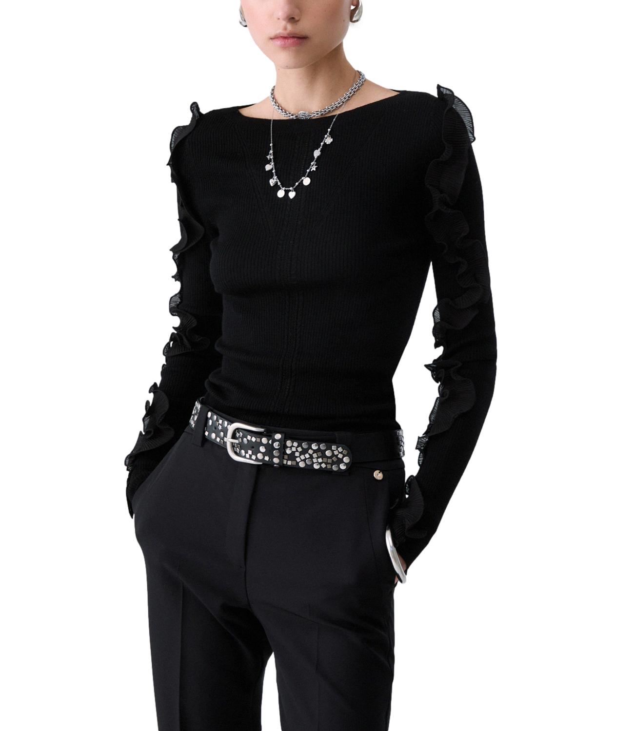 Liu jo Maglia da Donna - Nero - Cf6042ma82o
