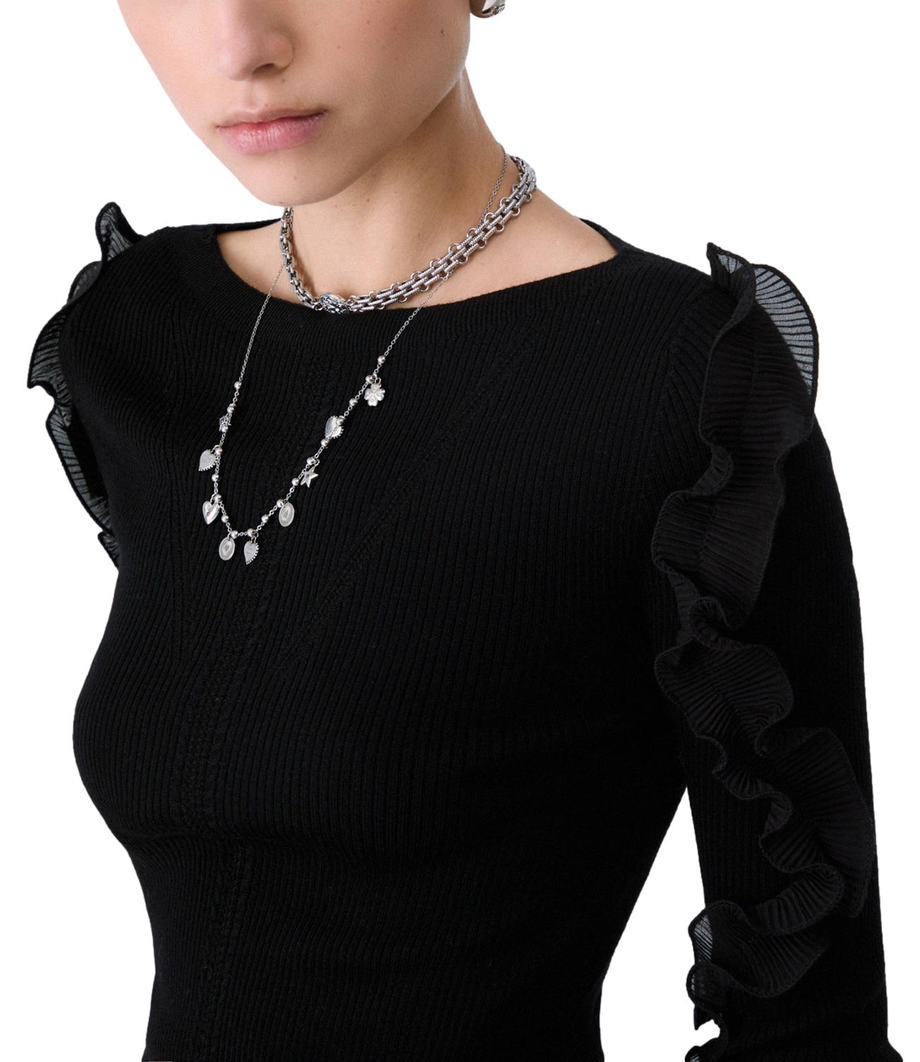Liu jo Maglia da Donna - Nero - Cf6042ma82o