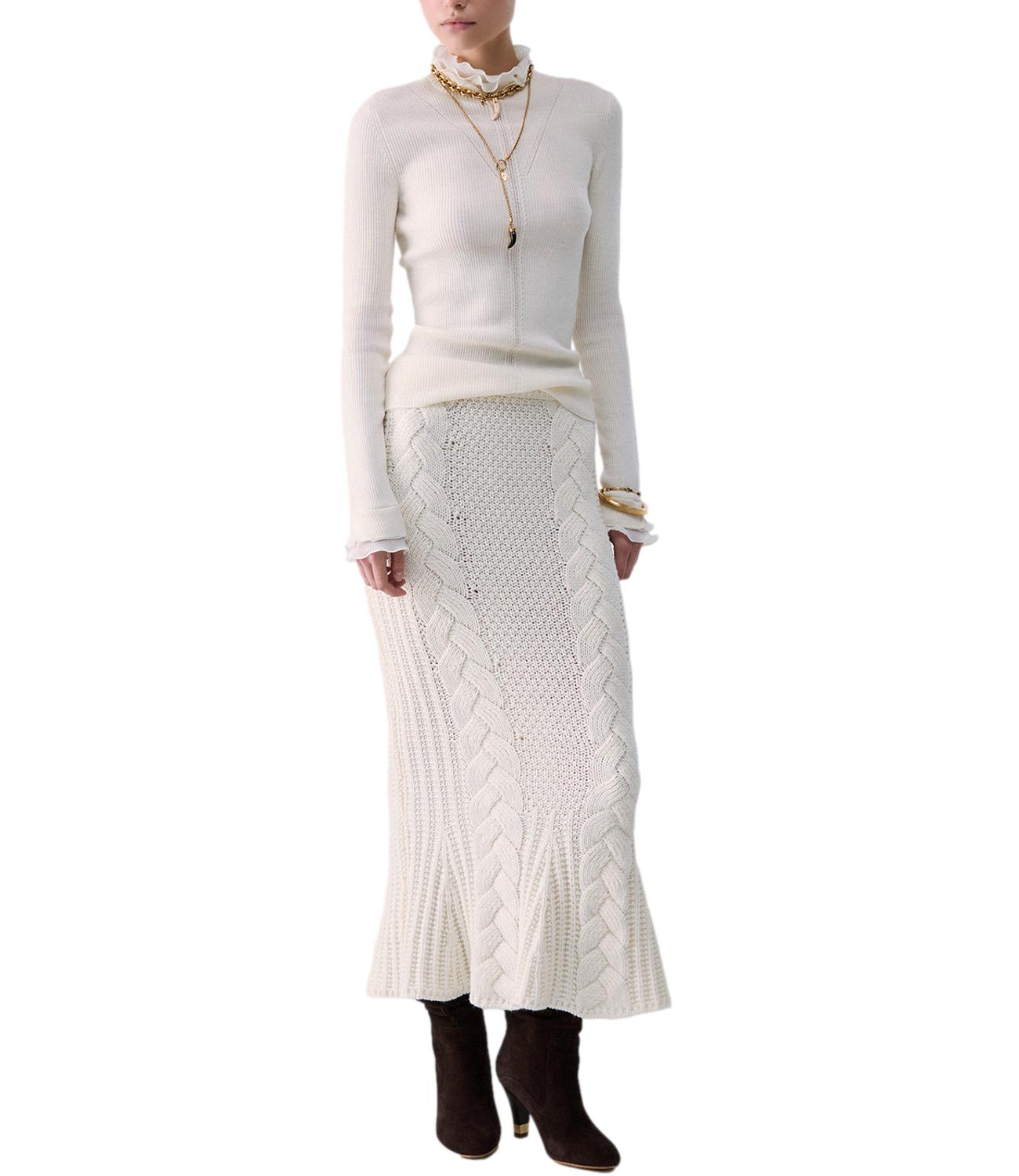Liu jo Maglia da Donna - Bianco Lana - Cf6043ma82o