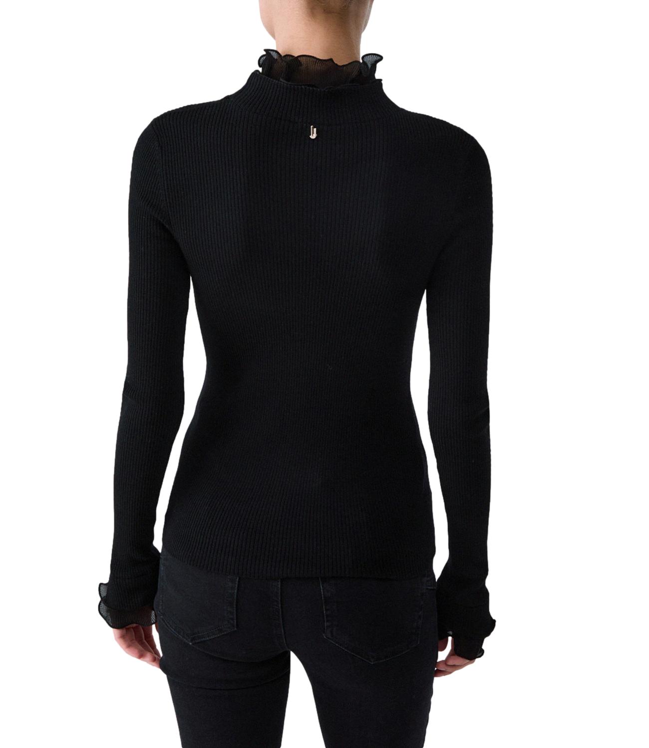 Liu jo Maglia da Donna - Nero - Cf6043ma82o