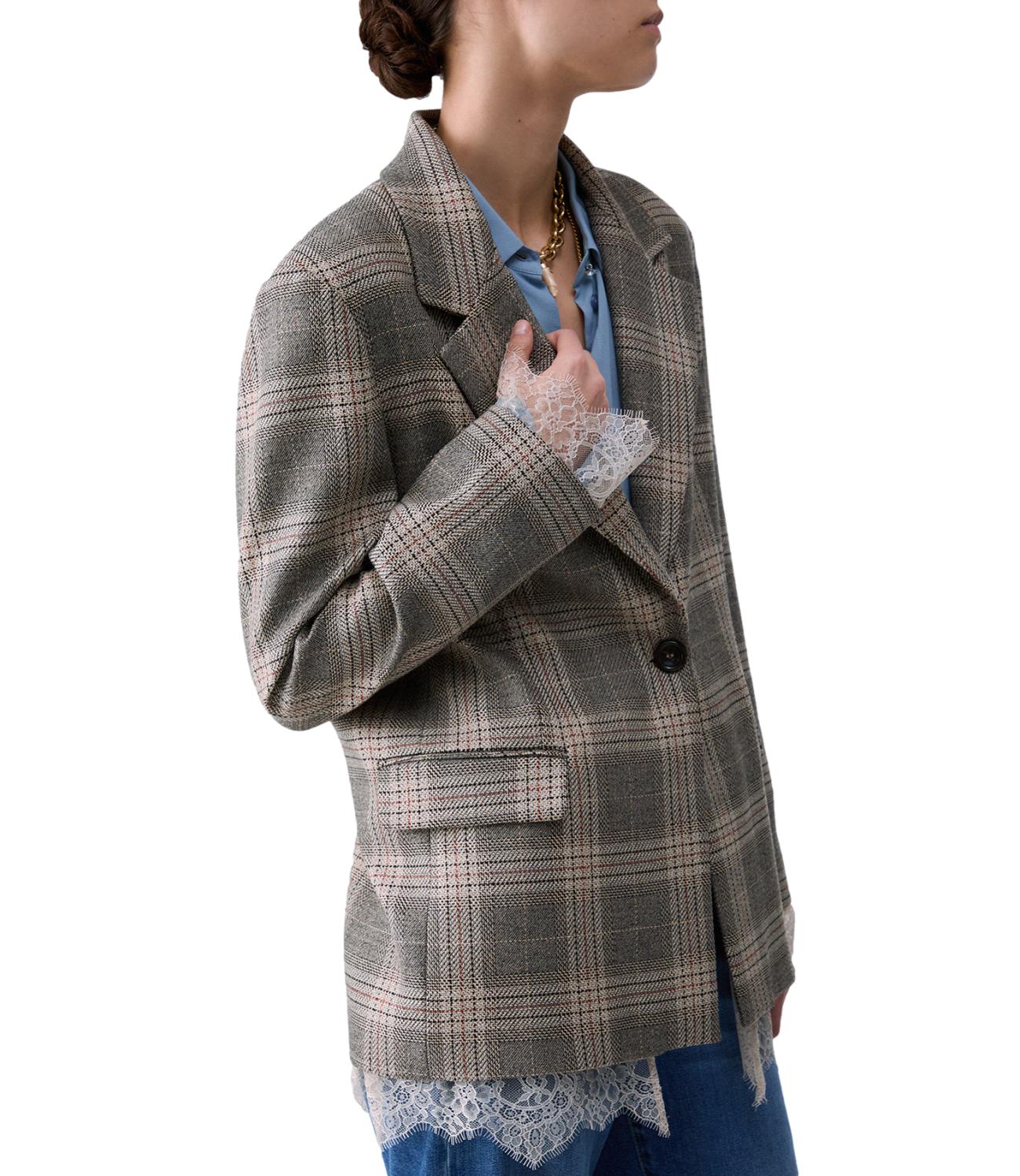 Liu jo Giacca da Donna - Sandy Big Check - Cf6057t859a