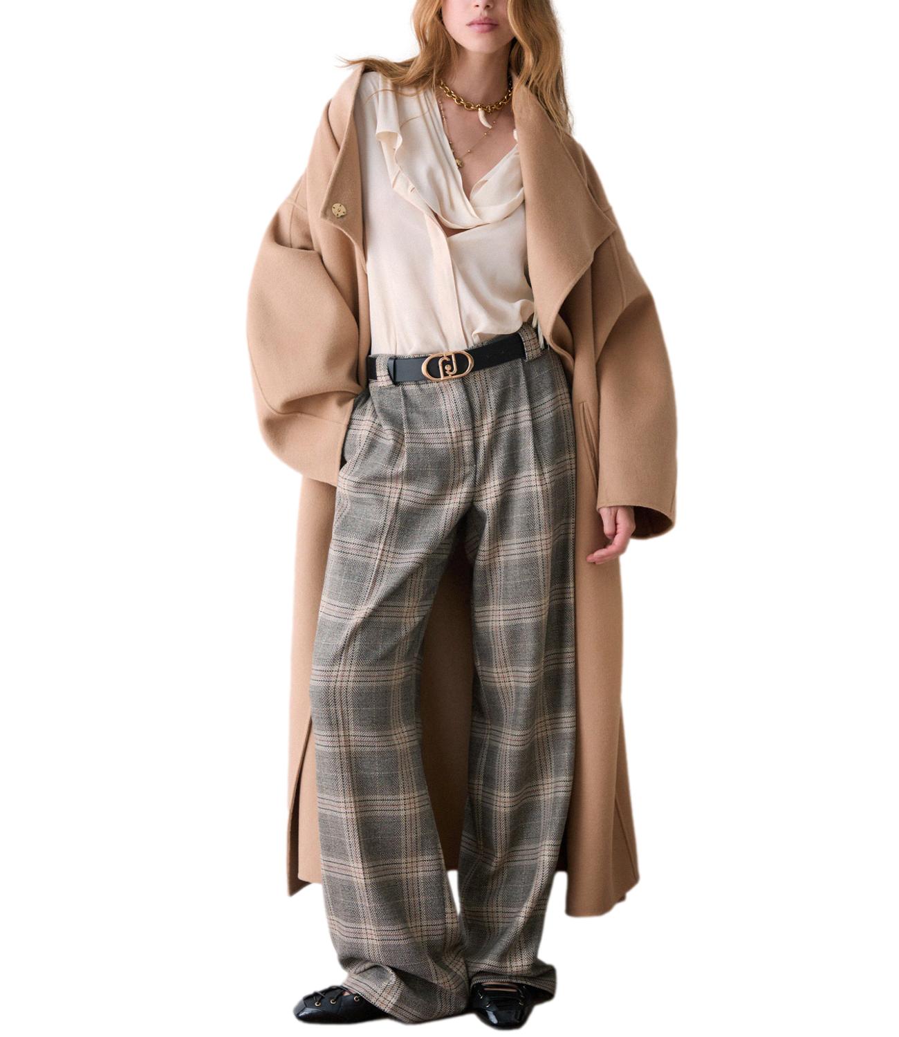 Liu jo Pantalone da Donna - Sandy Big Check - Cf6080t859a