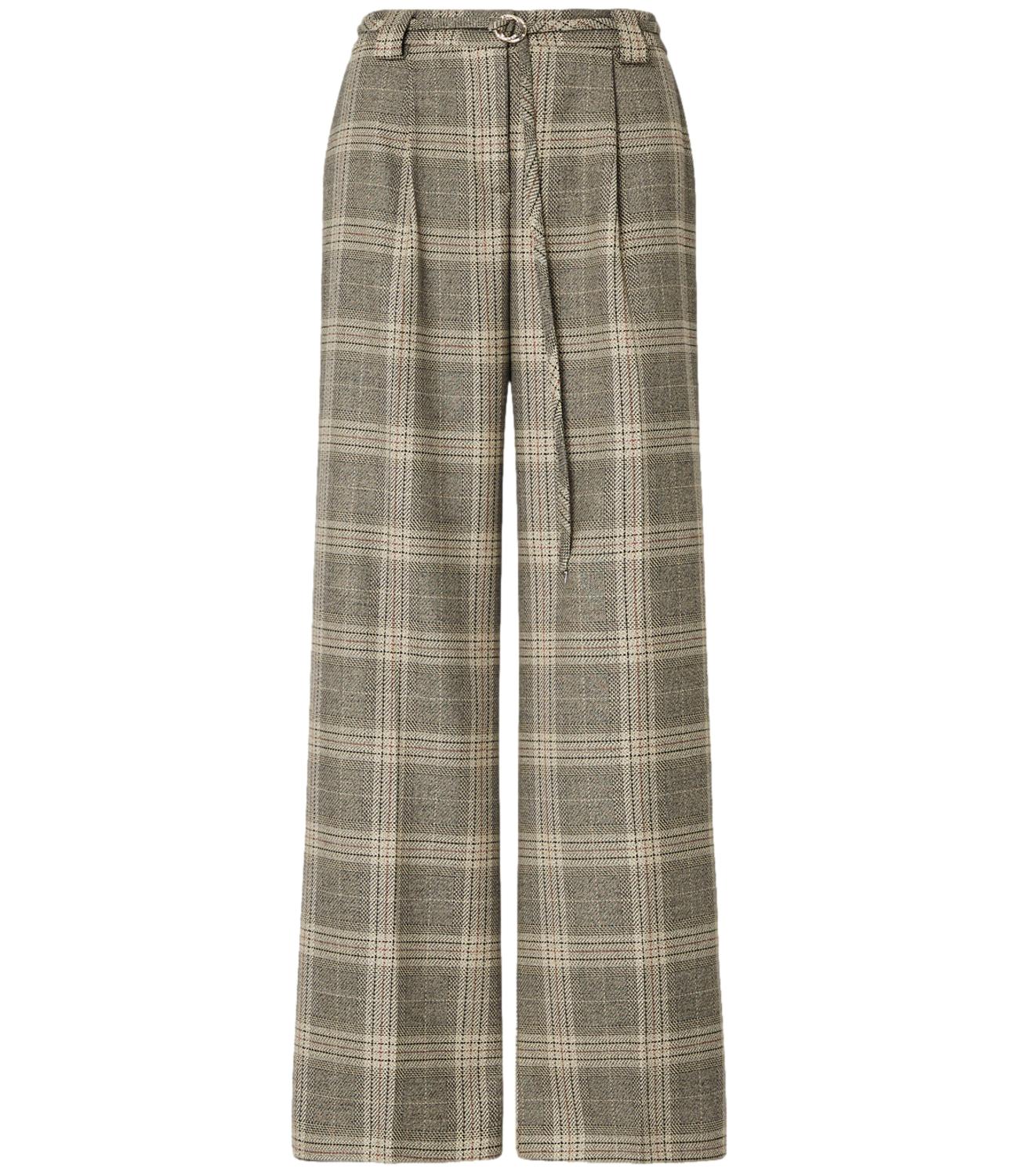 Liu jo Pantalone da Donna - Sandy Big Check - Cf6080t859a