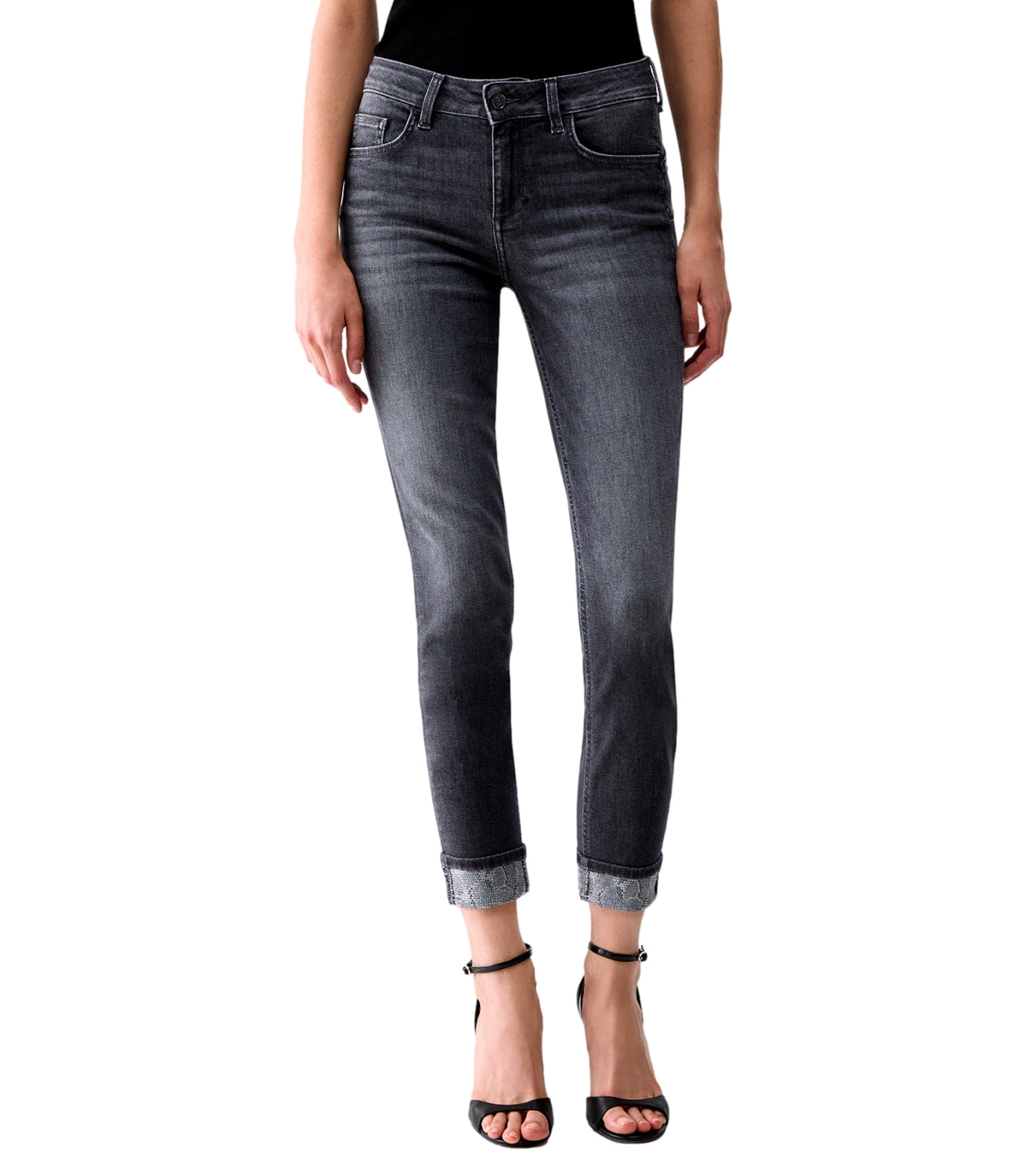 Liu jo Jeans da Donna - Den.grey Sparkling - Uf6006d0305
