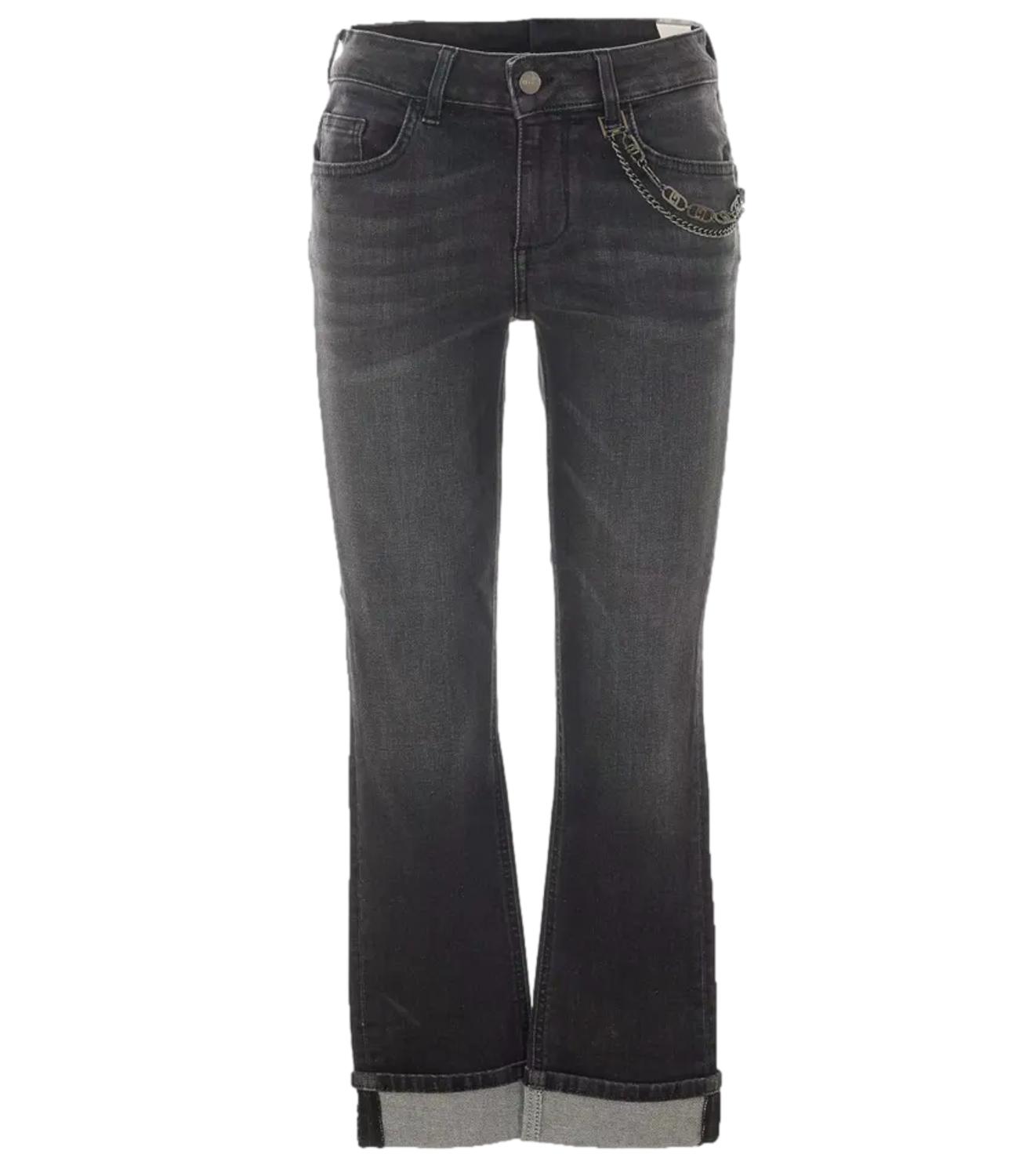 Liu jo Pantalone da Donna - Den.black Twist Wash - Uf6006d4797