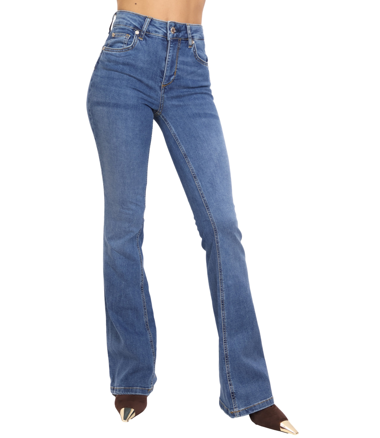 Liu jo Jeans da Donna - Denim Blue Hope Wash - Uf6015d0357