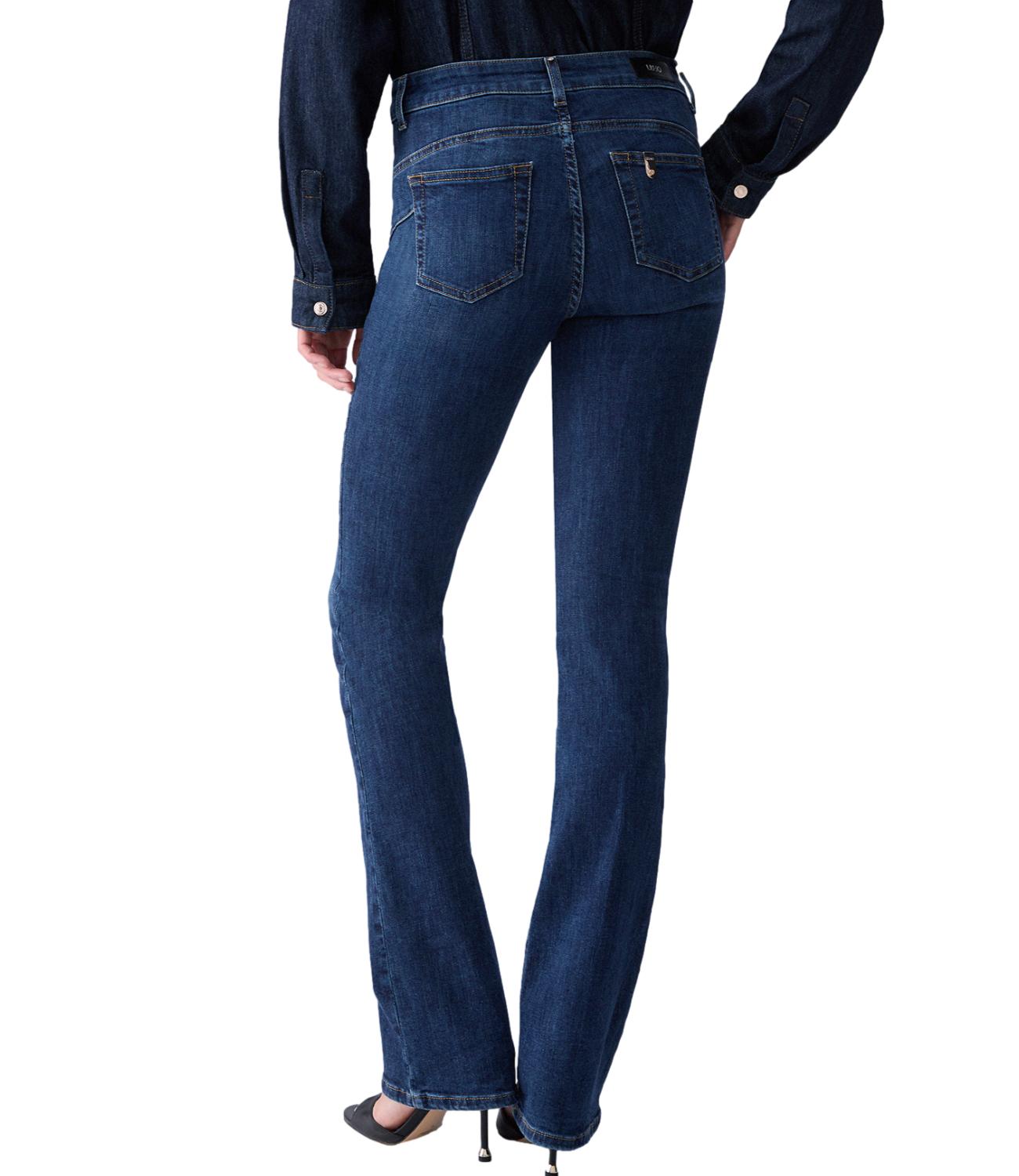 Liu jo Pantalone Denim da Donna - Den.blue Jolie Wash - Uf6025d0328