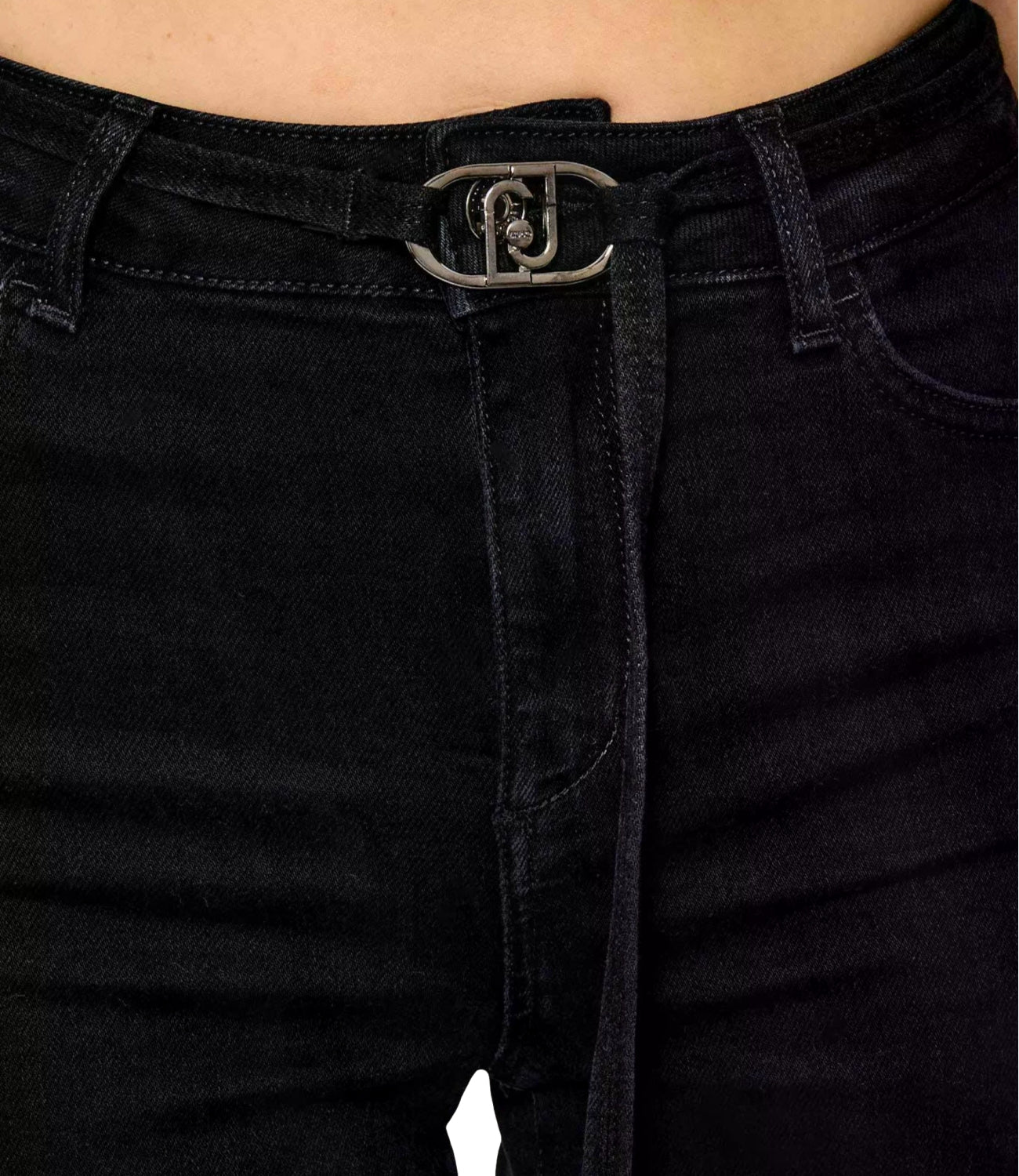 Liu jo Pantalone da Donna - Den.black Sunrise - Uf6088d0264