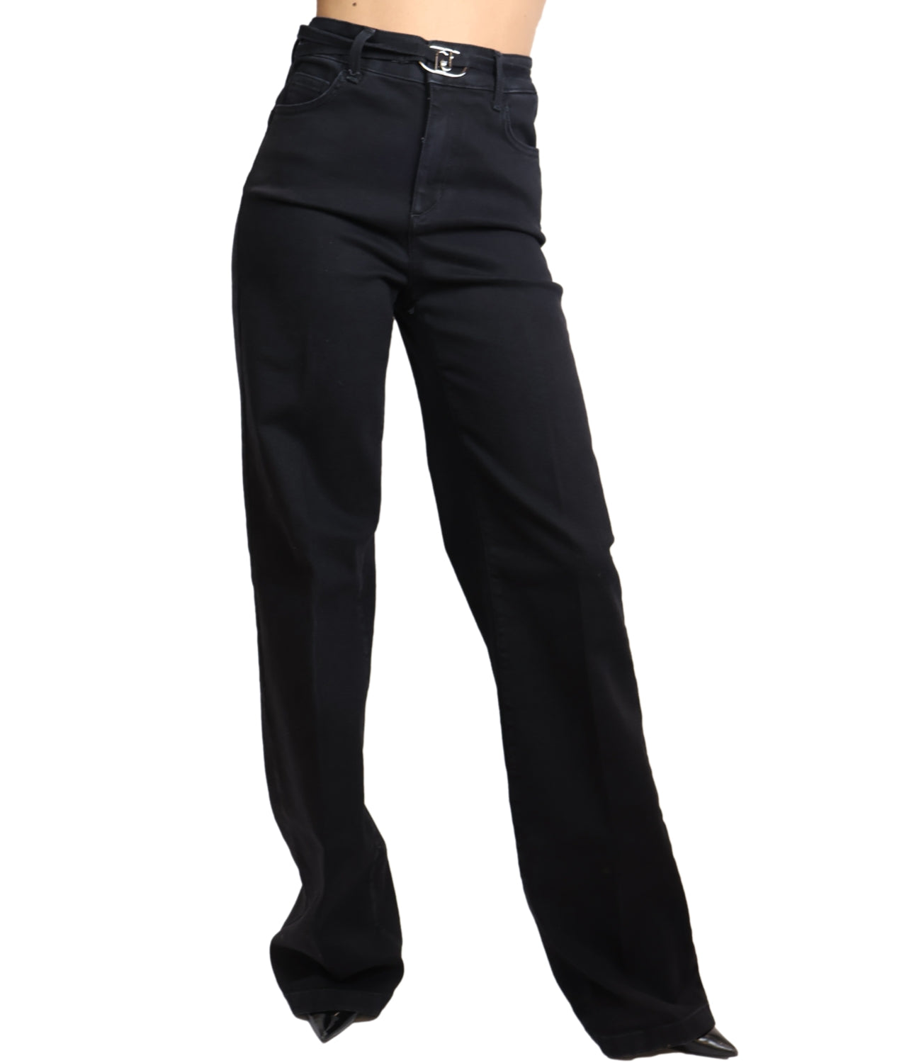 Liu jo Pantalone da Donna - Den.black Sunrise - Uf6088d0264