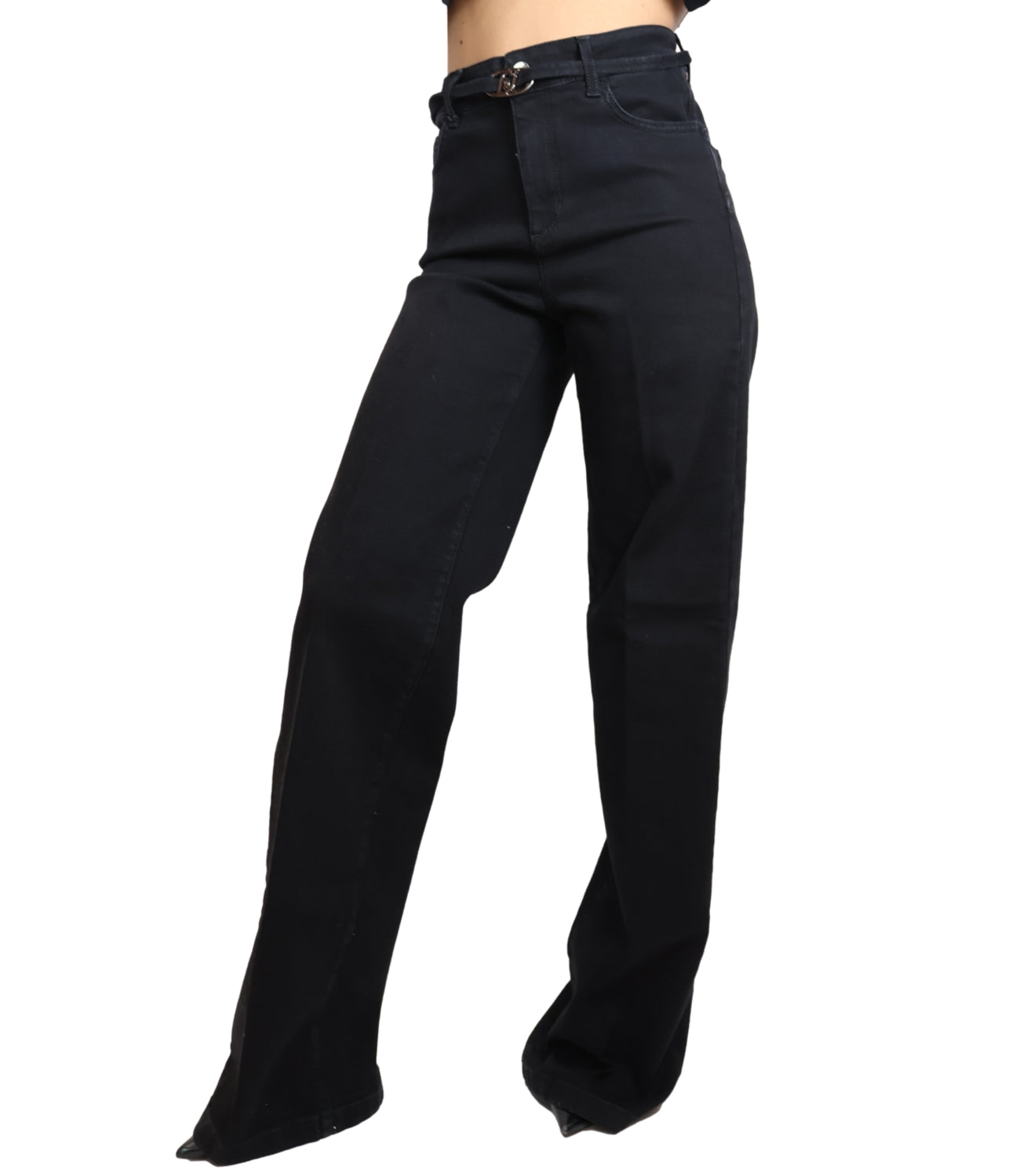 Liu jo Pantalone da Donna - Den.black Sunrise - Uf6088d0264