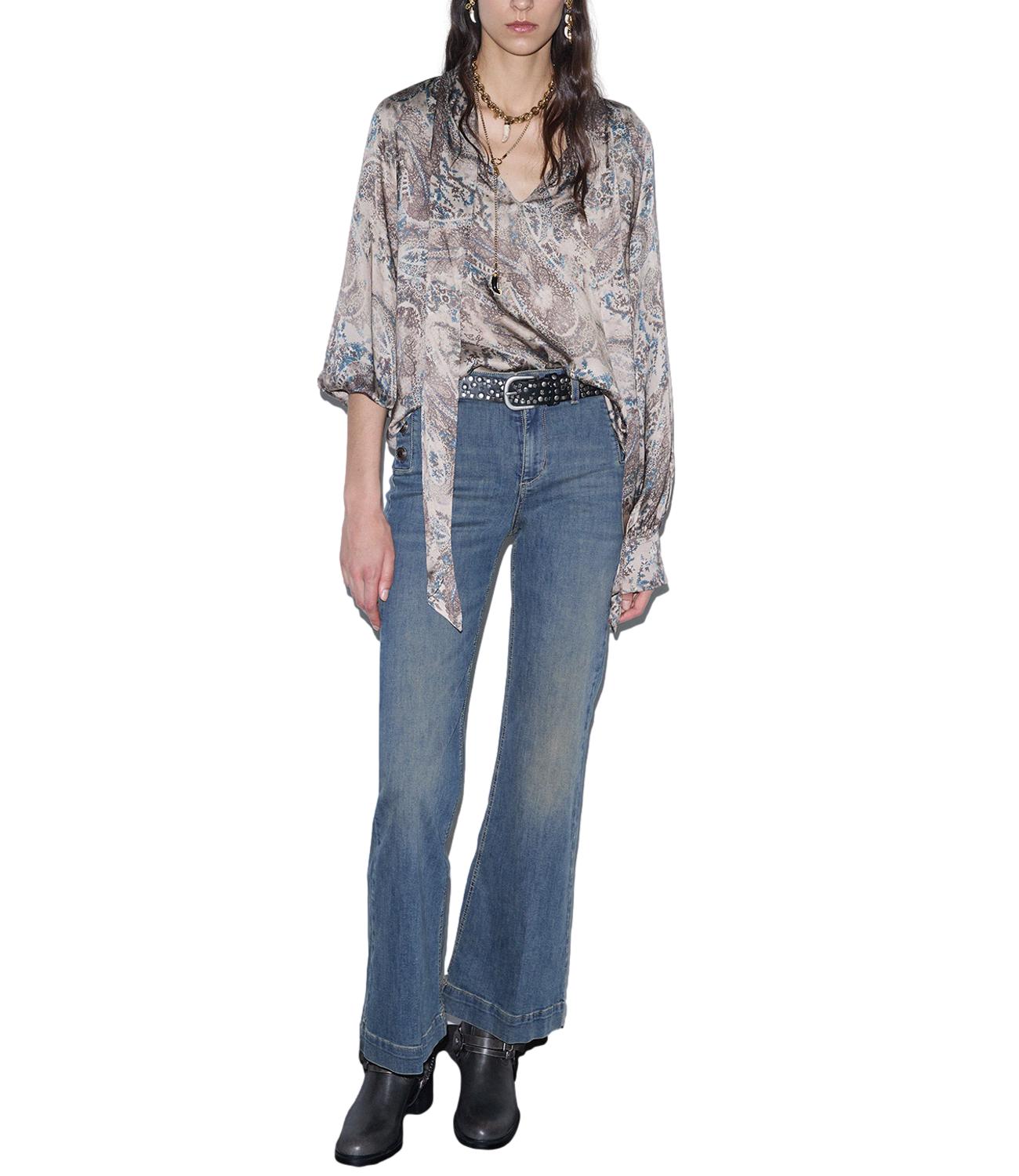 Liu jo Pantalone Denim da Donna - Den.blue Dirty Jolie - Uf6093d0328