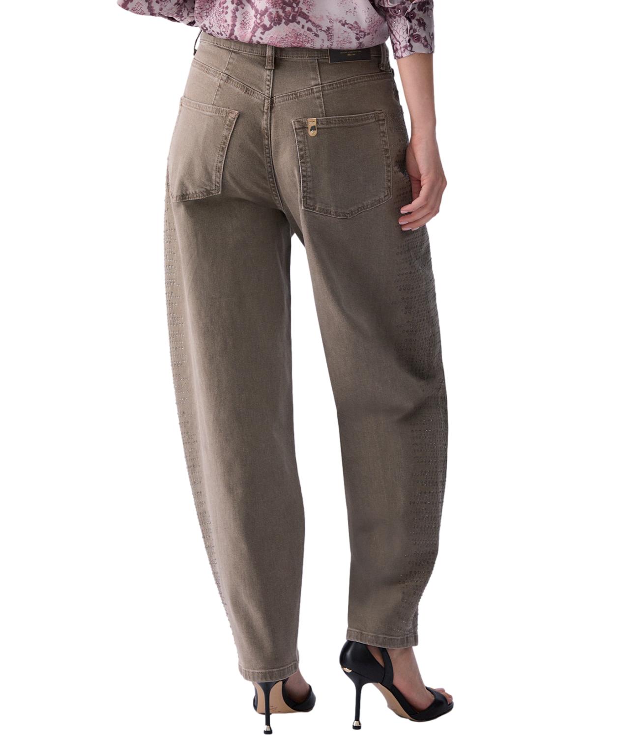 Liu jo Pantalone tessuto da Donna - Zenzero - Uf6230t778a