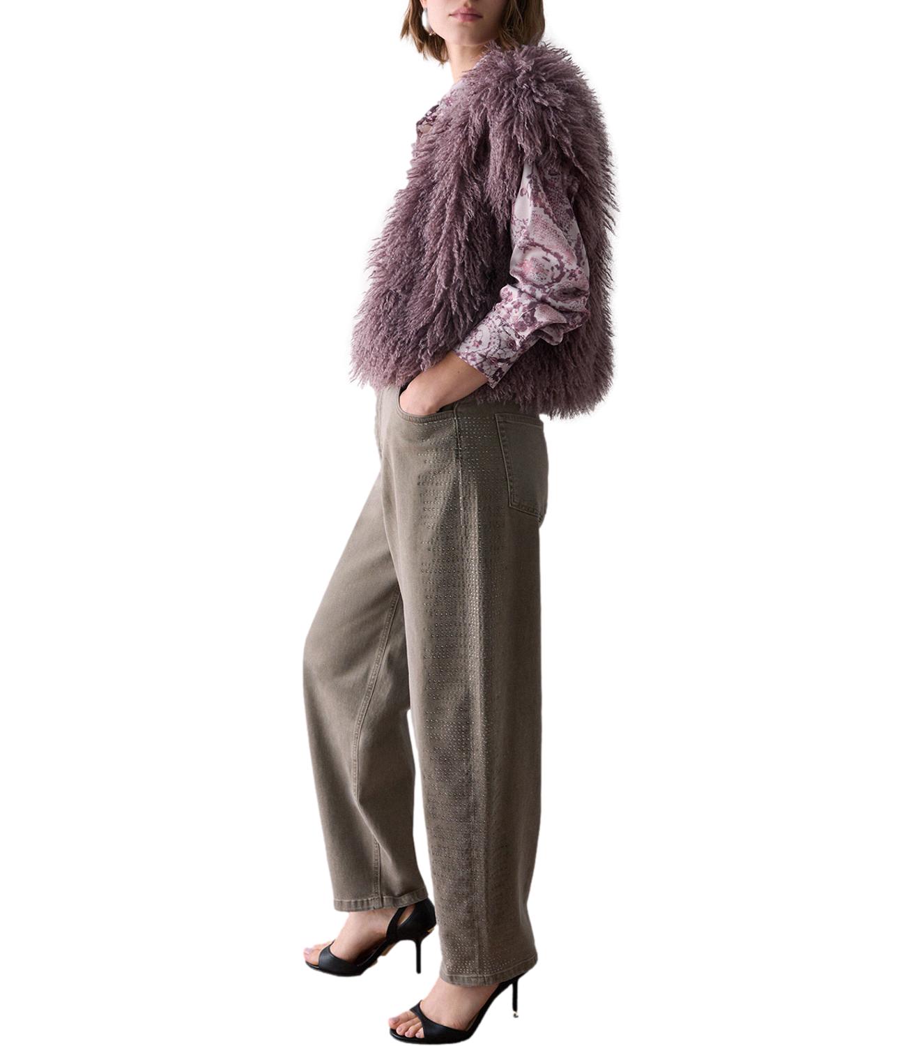 Liu jo Pantalone tessuto da Donna - Zenzero - Uf6230t778a