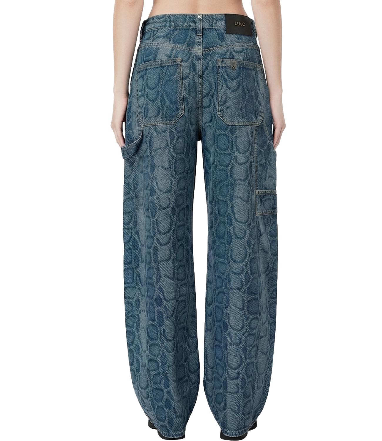 Liu jo Jeans da Donna - Den.blue Summ.animal - Uf6519d0397