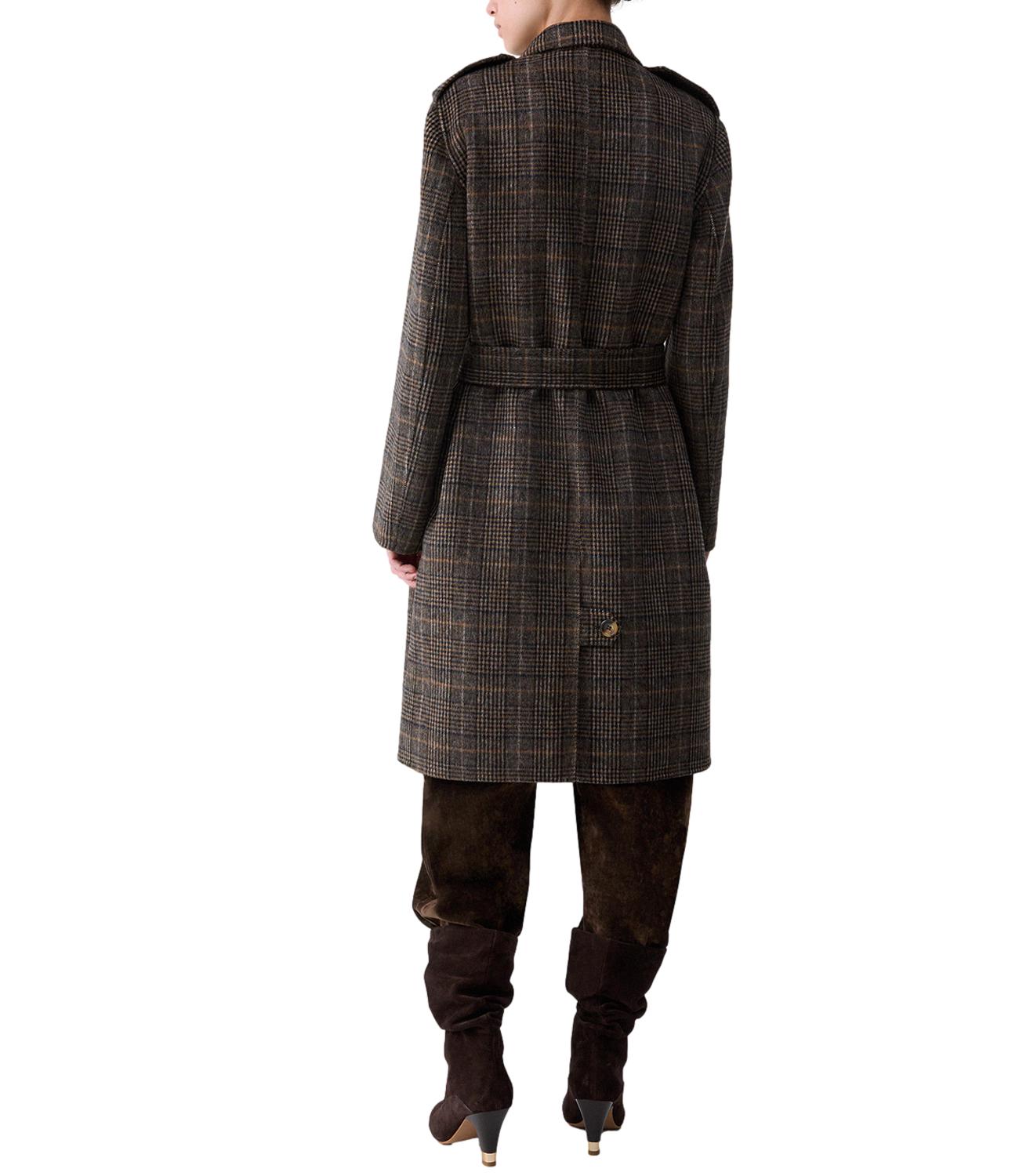 Liu jo Cappotto da Donna - Camel Check - Wf6006t677a