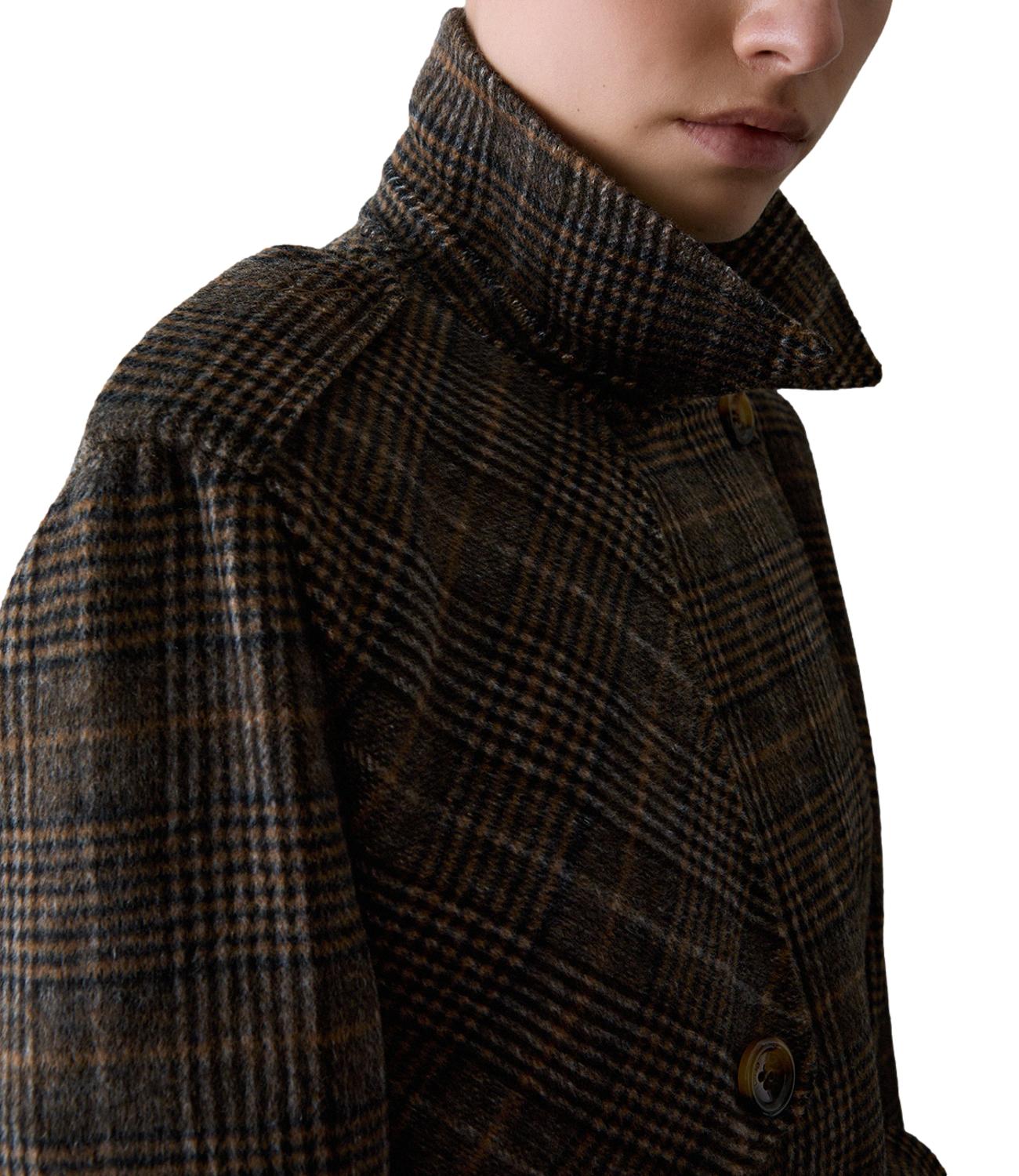 Liu jo Cappotto da Donna - Camel Check - Wf6006t677a