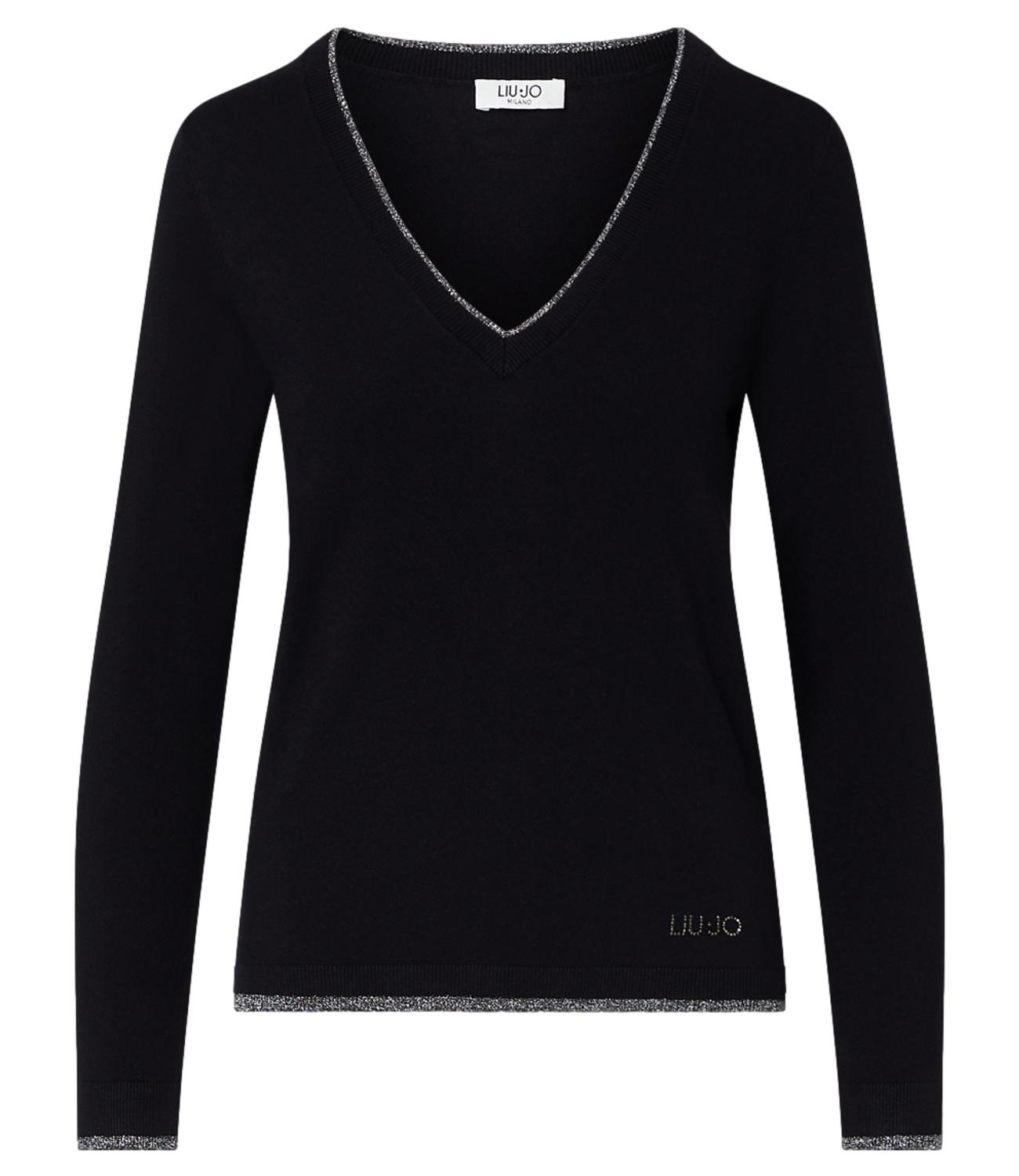 Liu jo Maglia da Donna - Nero - Wf6012ms49i