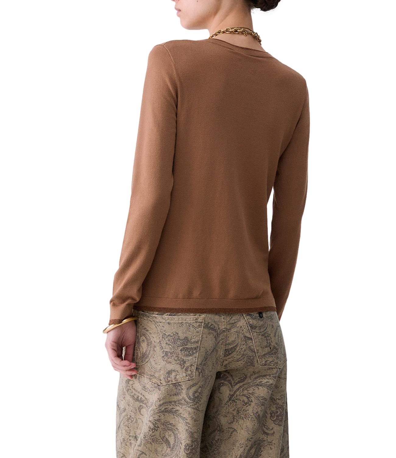 Liu jo Maglia da Donna - Cocoa Creme - Wf6012ms49i