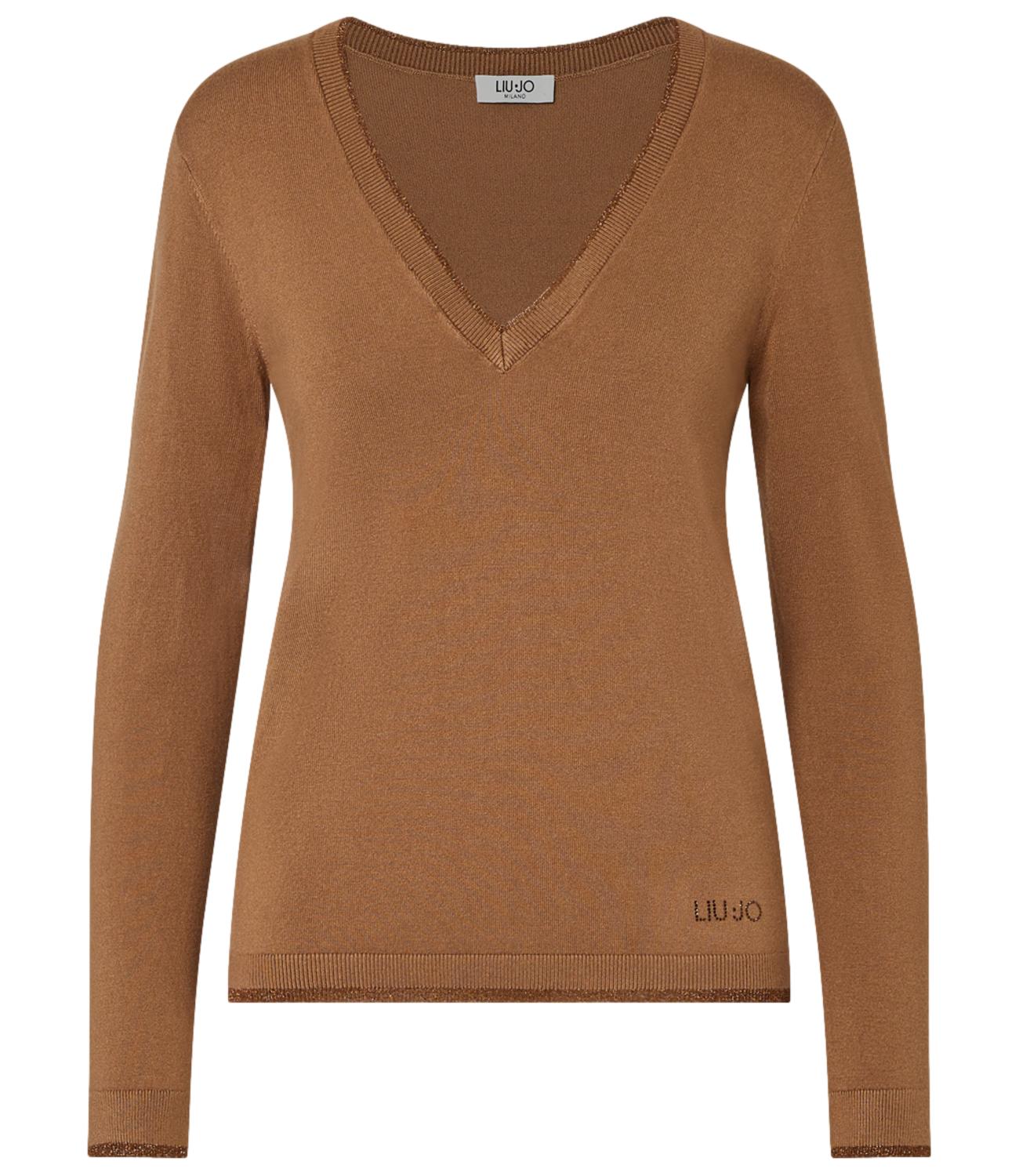 Liu jo Maglia da Donna - Cocoa Creme - Wf6012ms49i