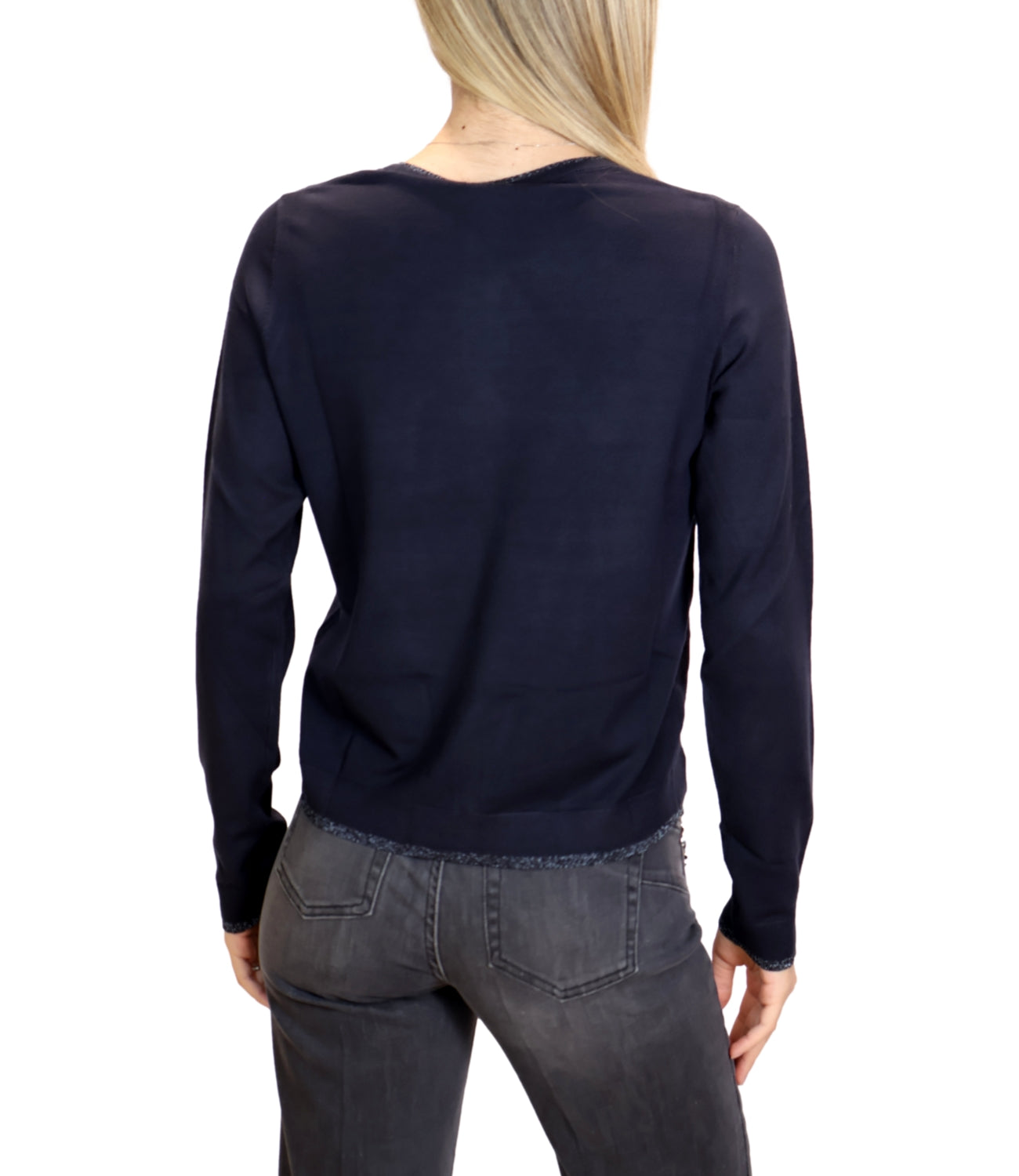 Liu jo Cardigan da Donna - Nuit Noir - Wf6014ms49i