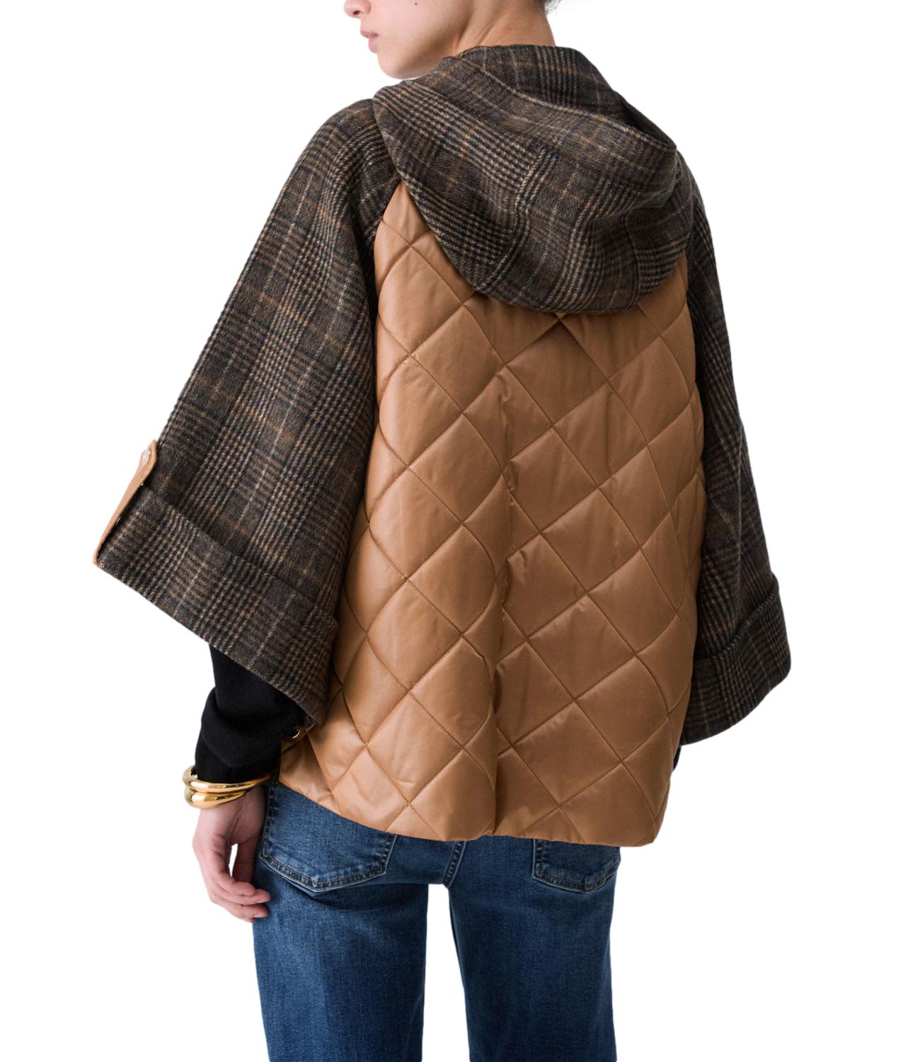 Liu jo Giaccone da Donna - Camel Check - Wf6058t677a