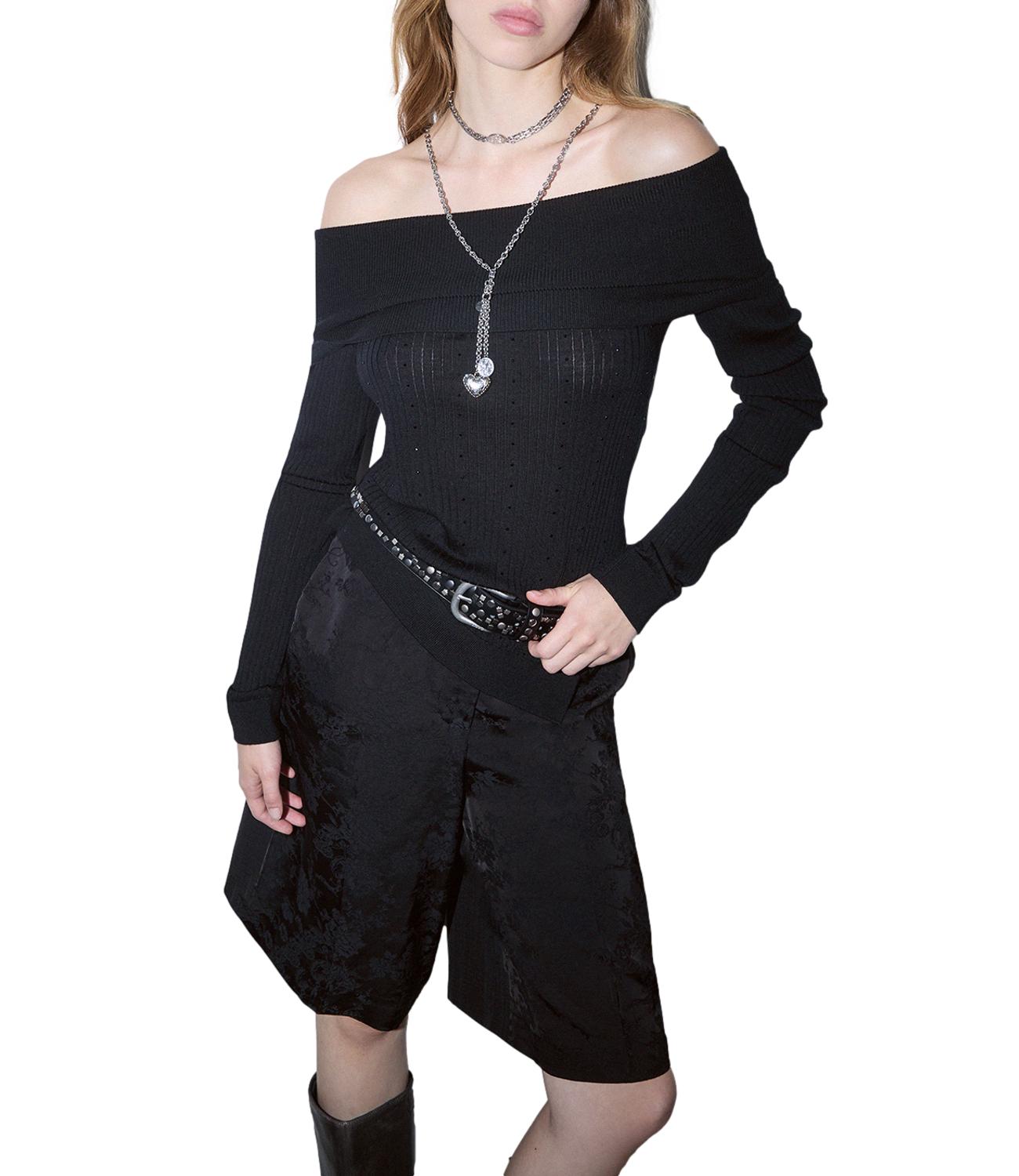 Liu jo Maglia da Donna - Nero - Wf6099ma77q