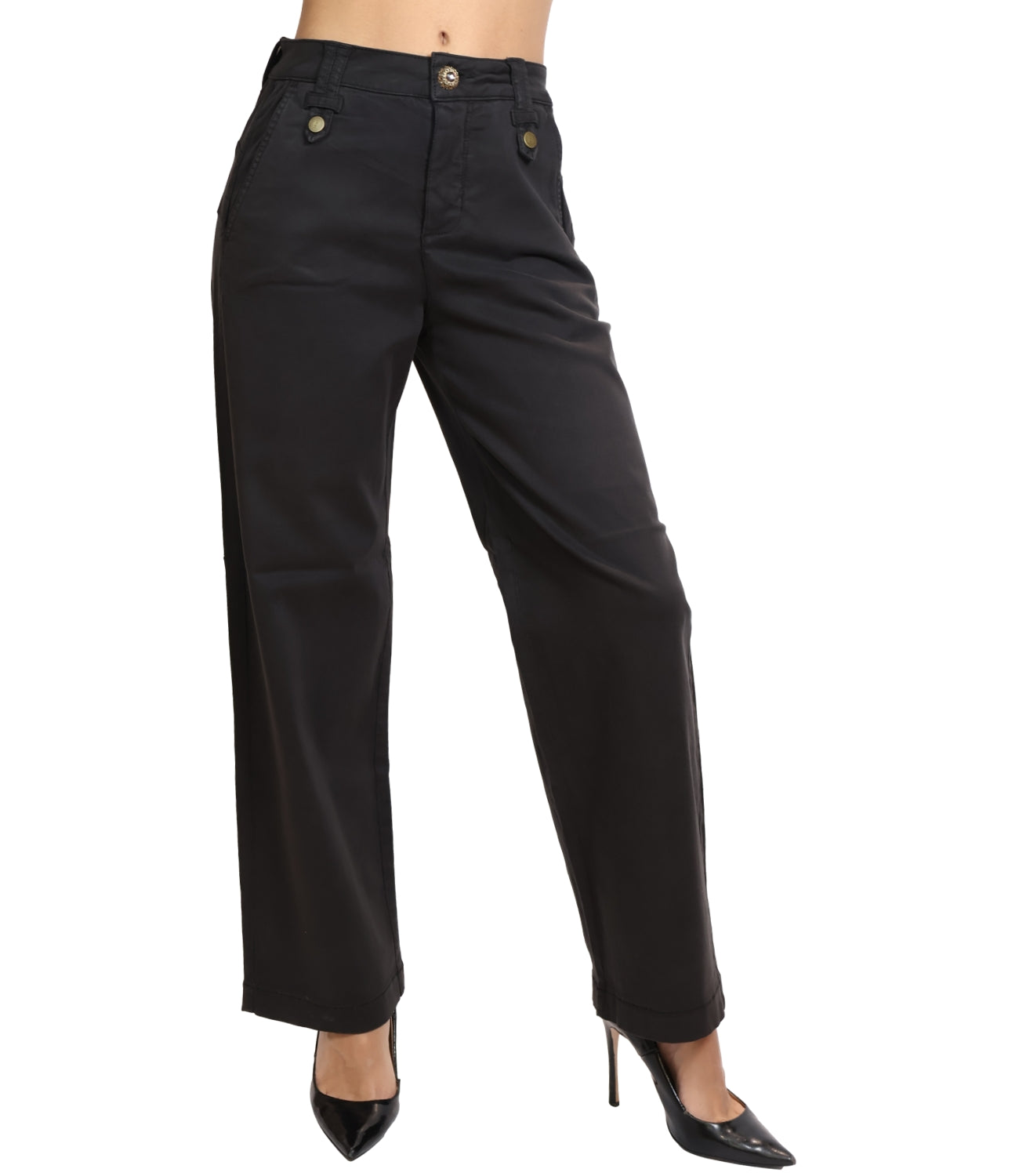 Liu jo Pantalone da Donna - Nero - Wf6125t709a