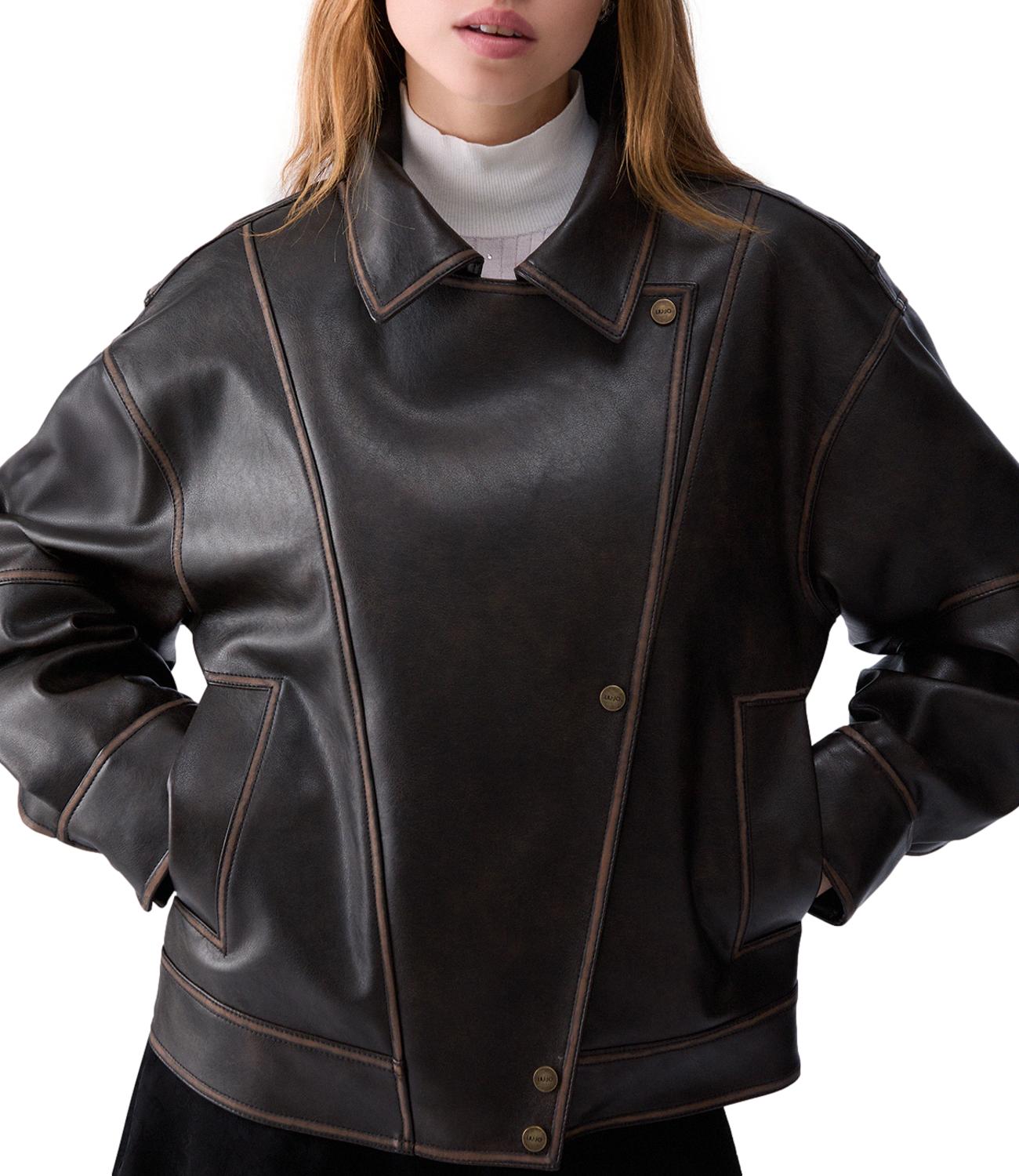 Liu jo Giaccone da Donna - Deep Brown - Wf6194e1106
