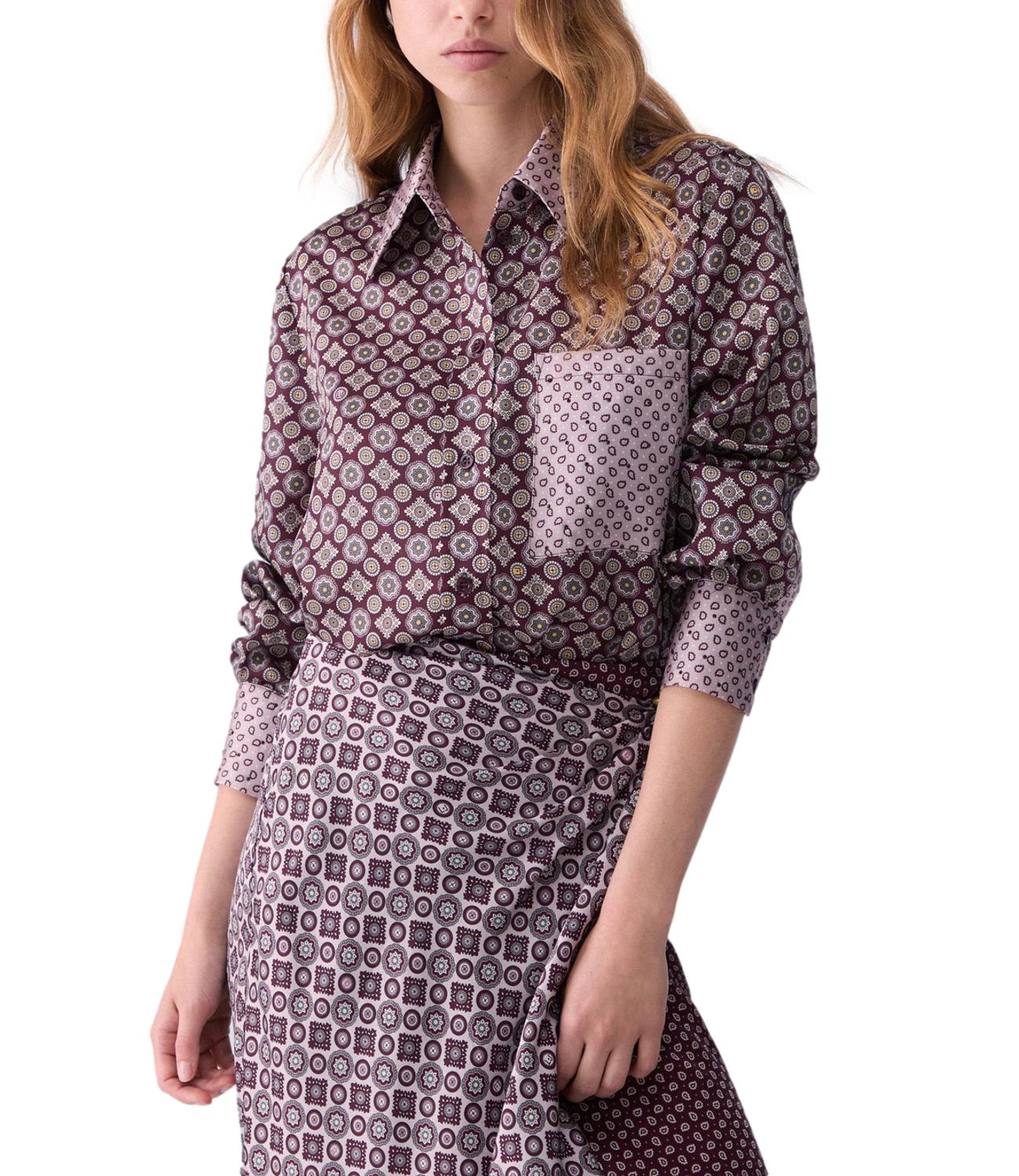 Liu jo Camicia da Donna - Big Auberg Geom/sm L - Wf6198ts531