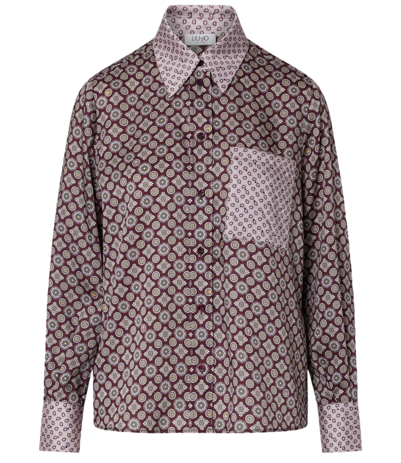 Liu jo Camicia da Donna - Big Auberg Geom/sm L - Wf6198ts531