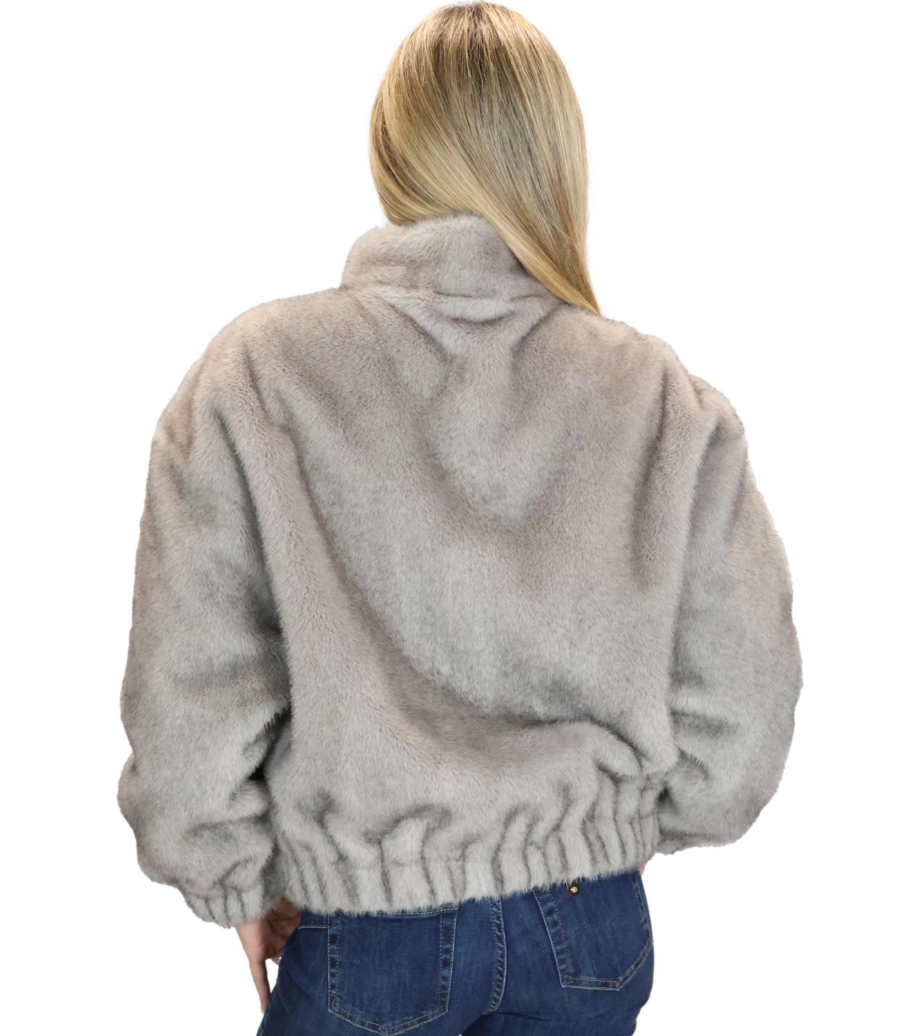 Liu jo Giaccone da Donna - Silver Grey - Wf6215e1133
