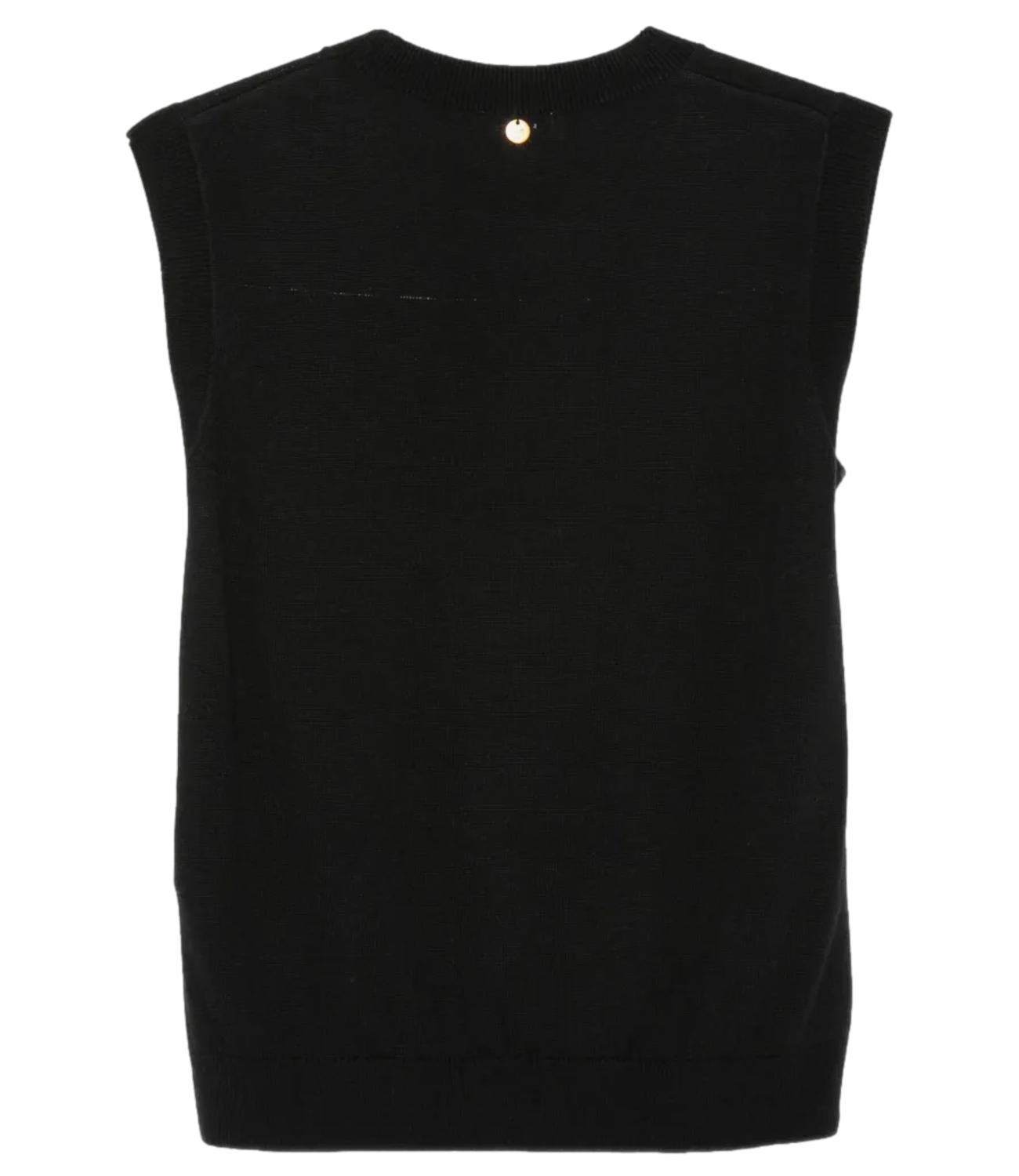 Liu jo Maglia da Donna - Ballantyne Black/bei - Wf6289ma16r