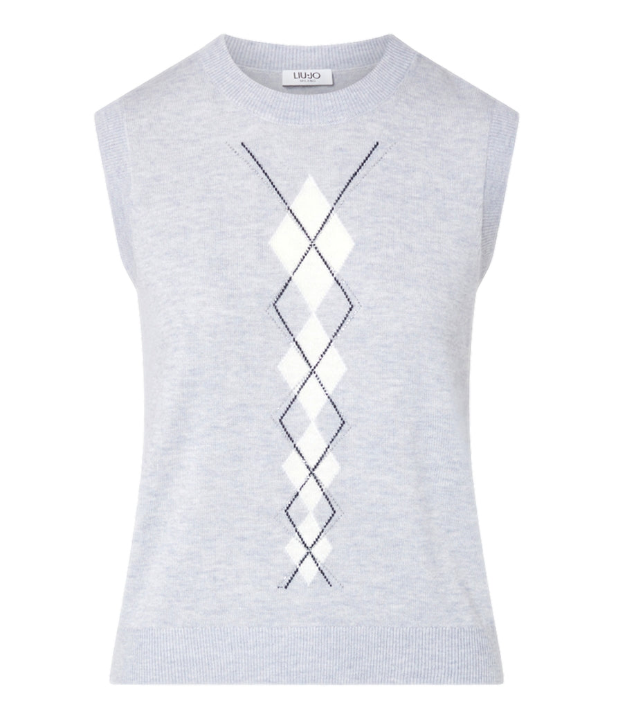 Liu jo Maglia da Donna - Ballantyne L.gray/bc - Wf6289ma16r