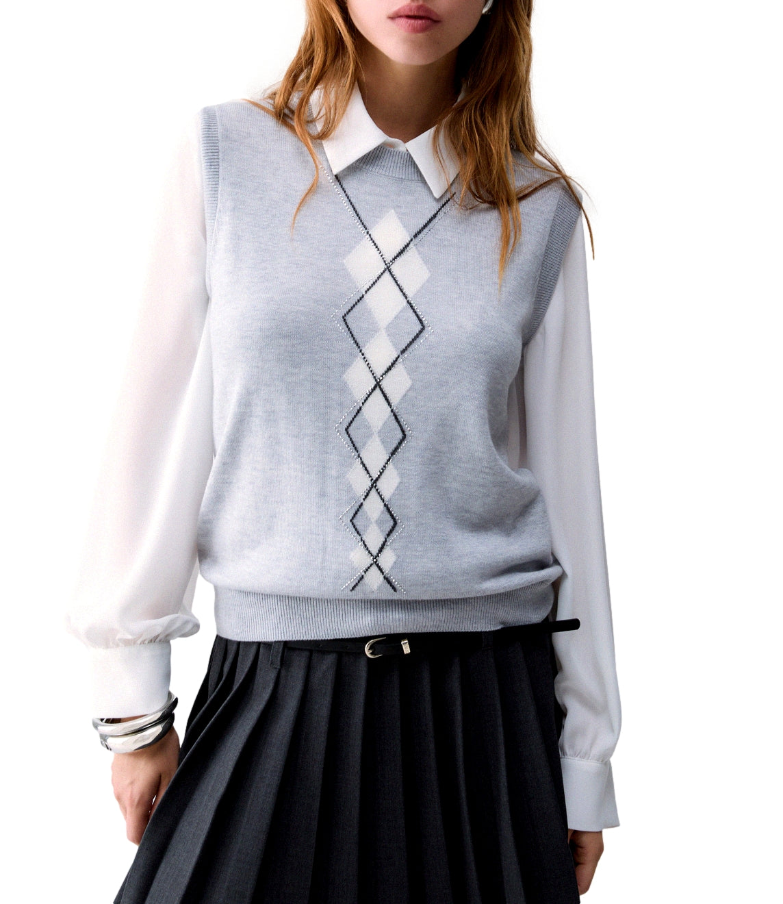 Liu jo Maglia da Donna - Ballantyne L.gray/bc - Wf6289ma16r