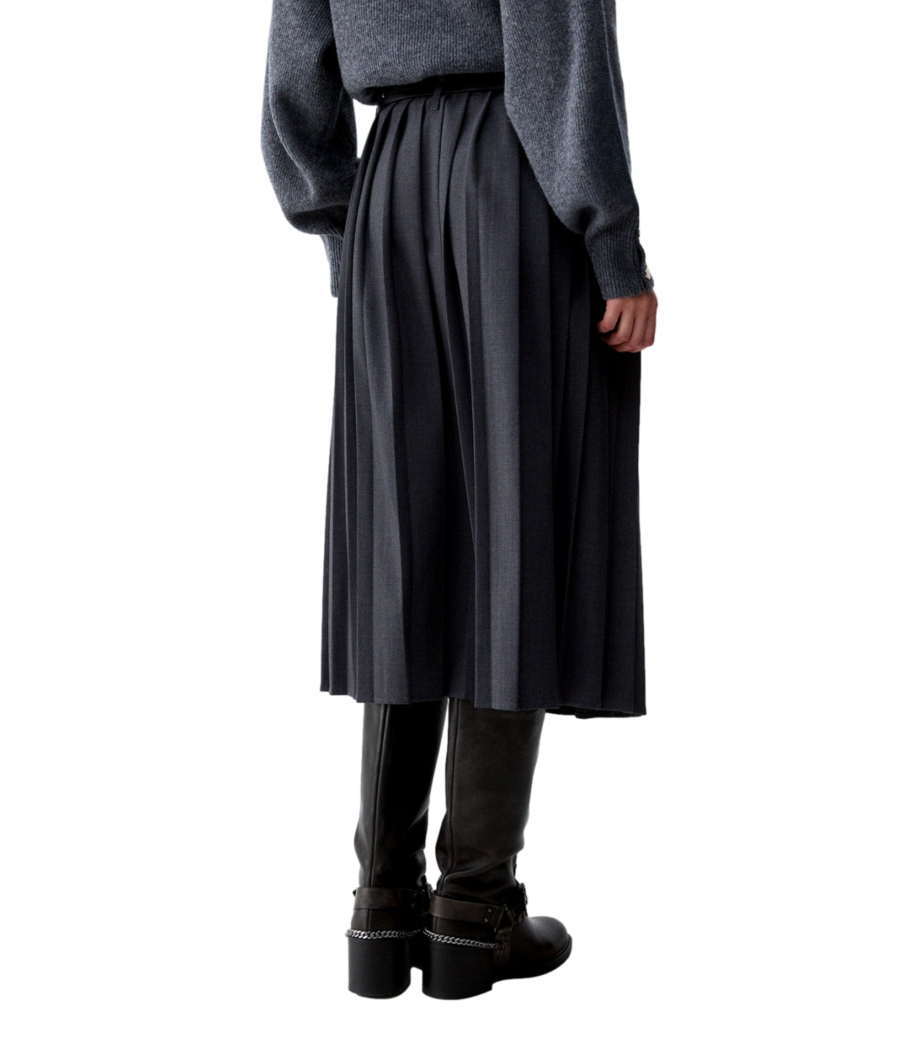 Liu jo Gonna da Donna - Dark Grey Melange - Wf6308t743a